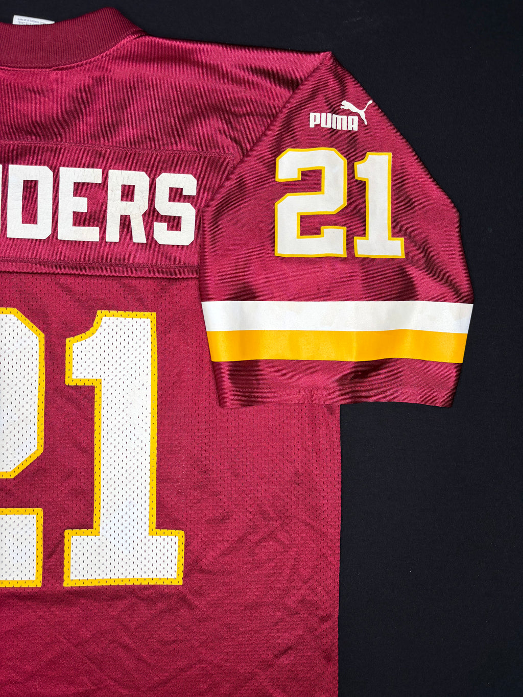 Washington Redskins Deion Sanders Puma Football Jersey Size: Medium