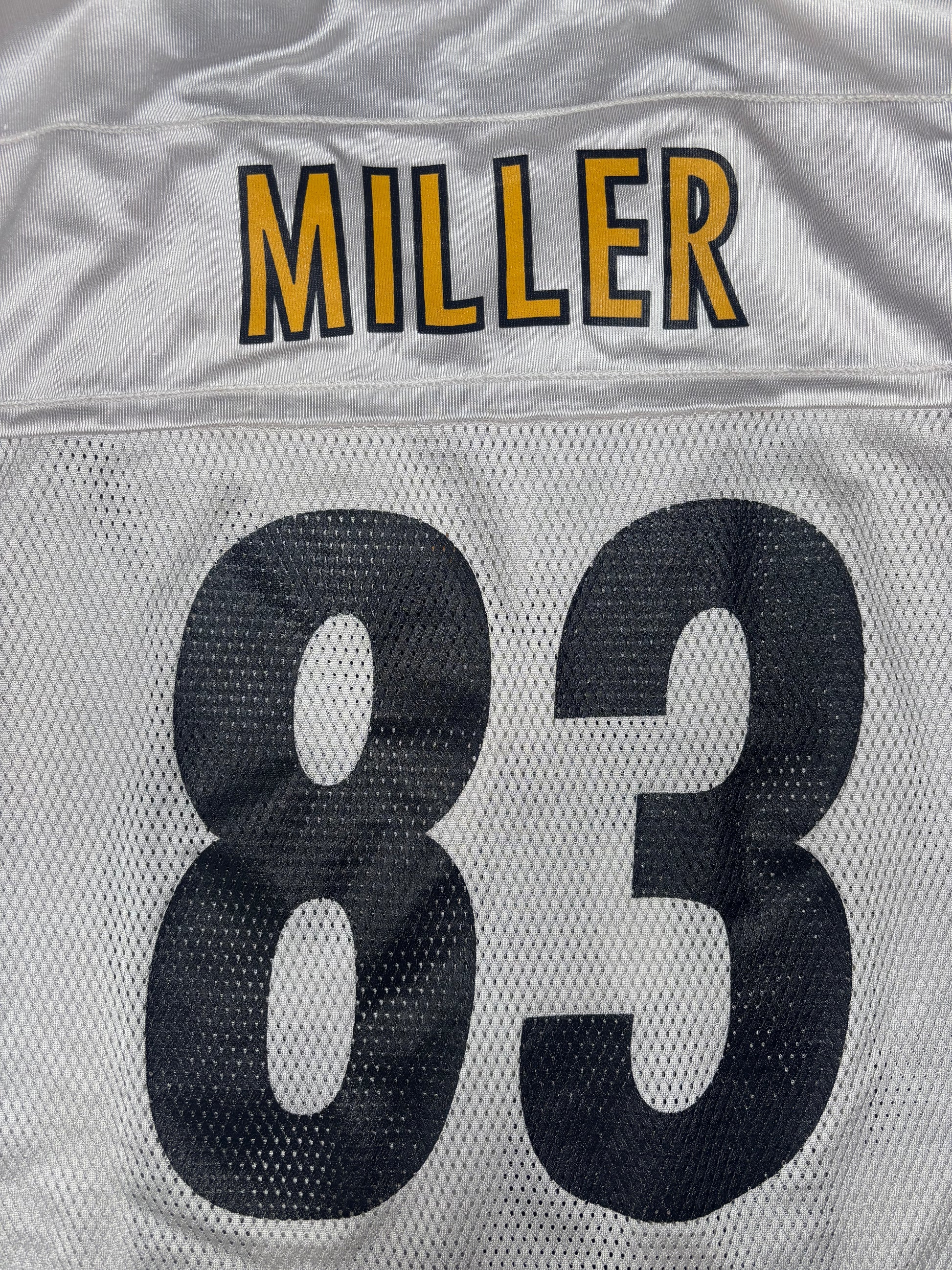 Pittsburgh Steelers Heath Miller Super Bowl 40 Reebok Football Jersey Size: Large