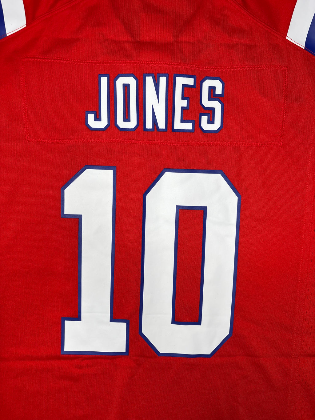 NWT New England Patriots Mac Jones Nike Alternate Game Football Jersey Size: Large