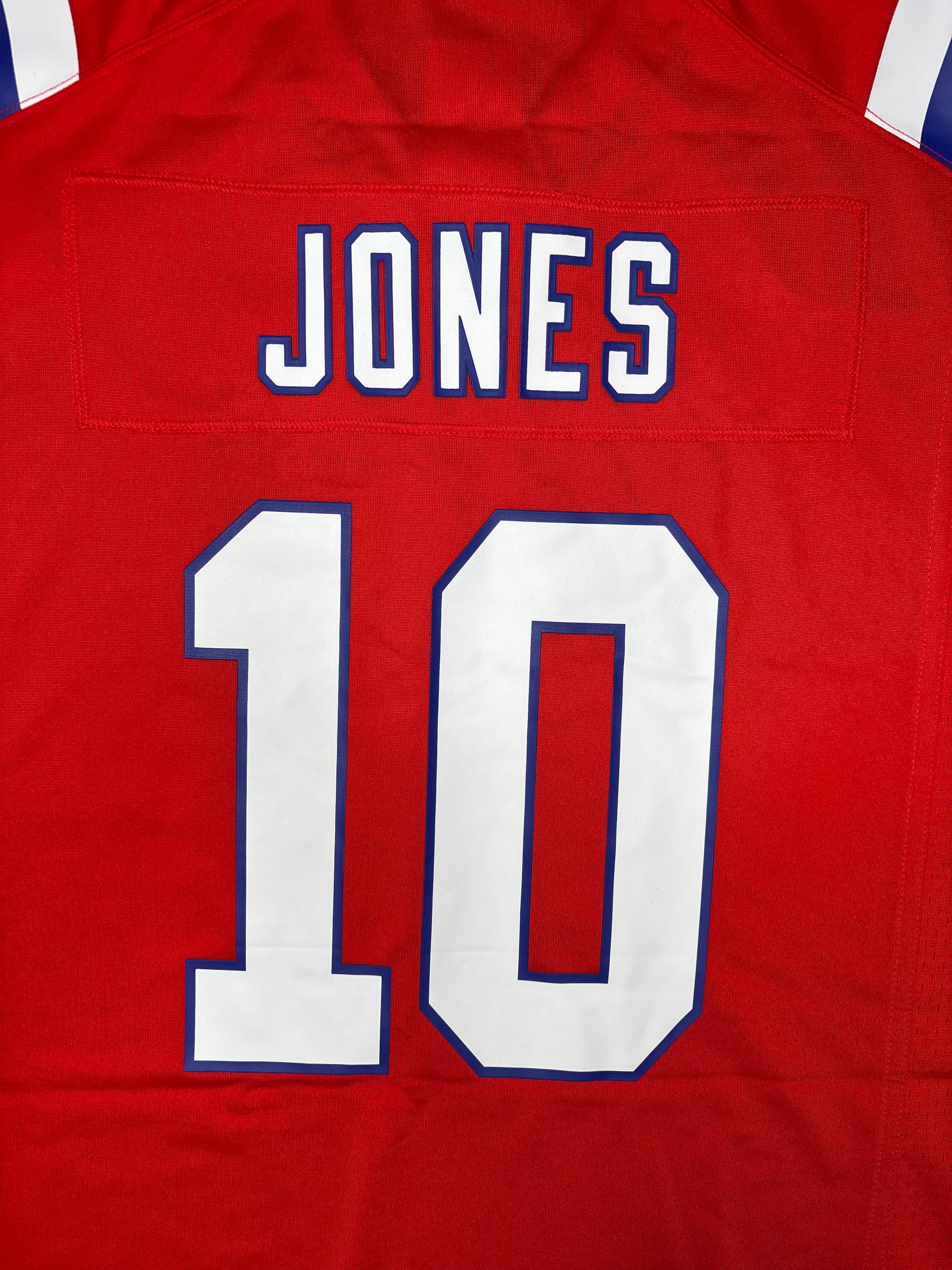NWT New England Patriots Mac Jones Nike Alternate Game Football Jersey Size: Large