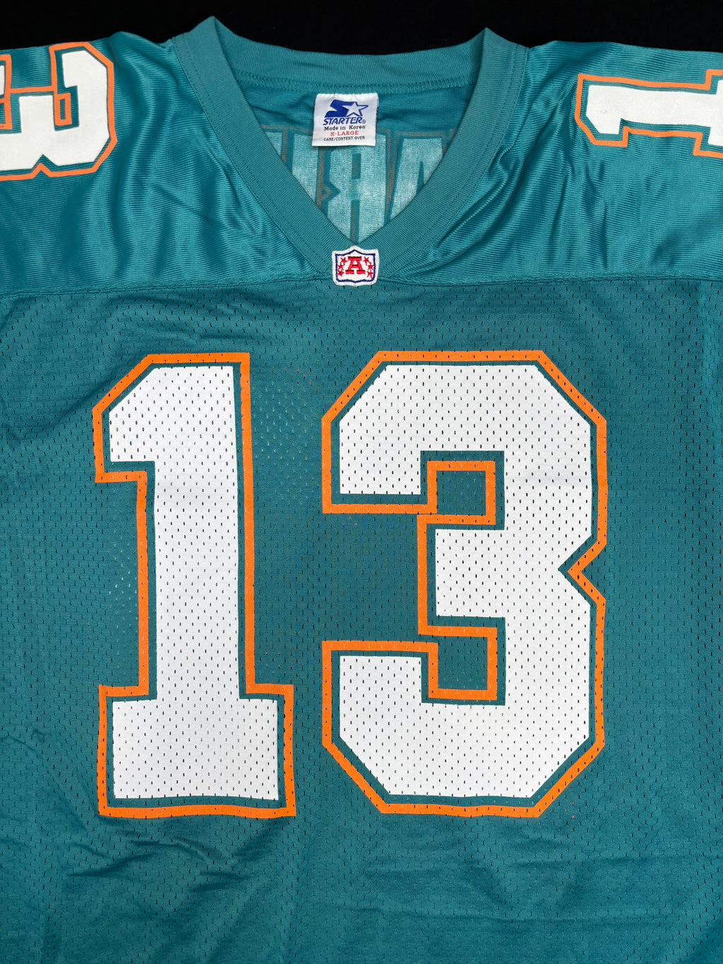 Miami Dolphins Dan Marino Starter Football Jersey Size: XL