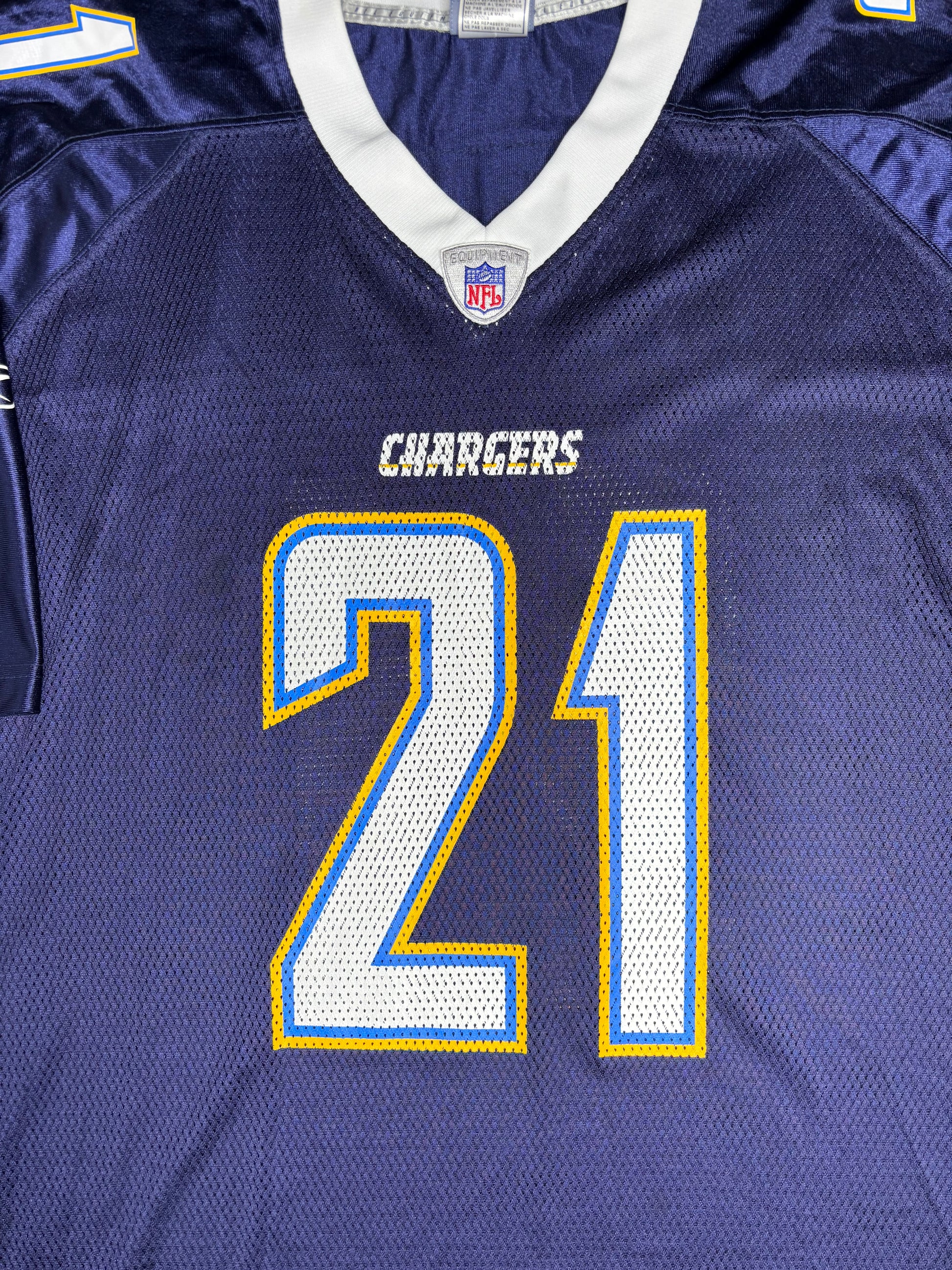 San Diego Chargers Ladainian Tomlinson Reebok Football Jersey Size: XXL