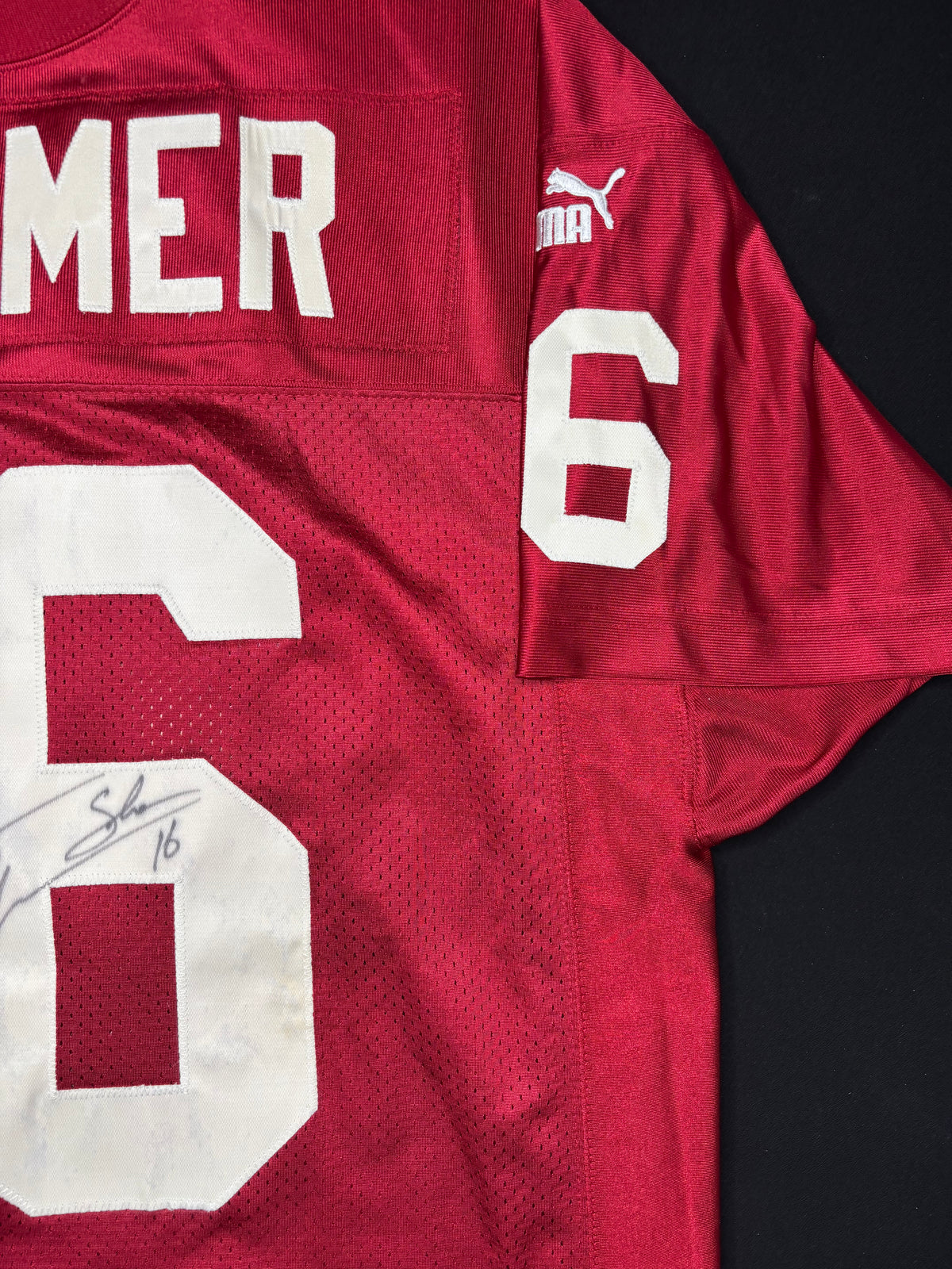 Arizona Cardinals Jake Plummer Autographed Authentic Puma Football Jersey Size: 48