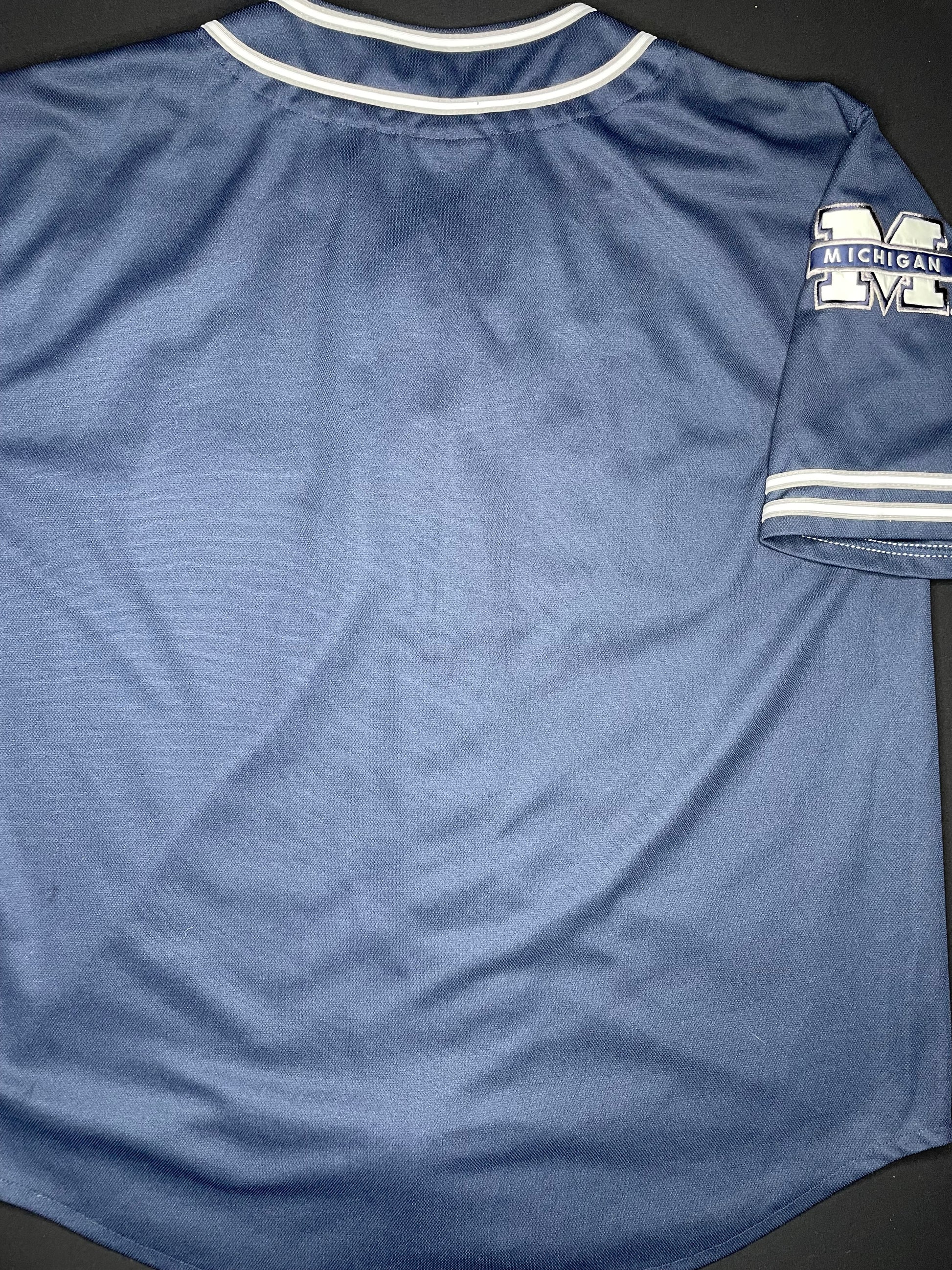 Michigan Wolverines Colosseum Athletics NCAA Baseball Jersey Size: XL