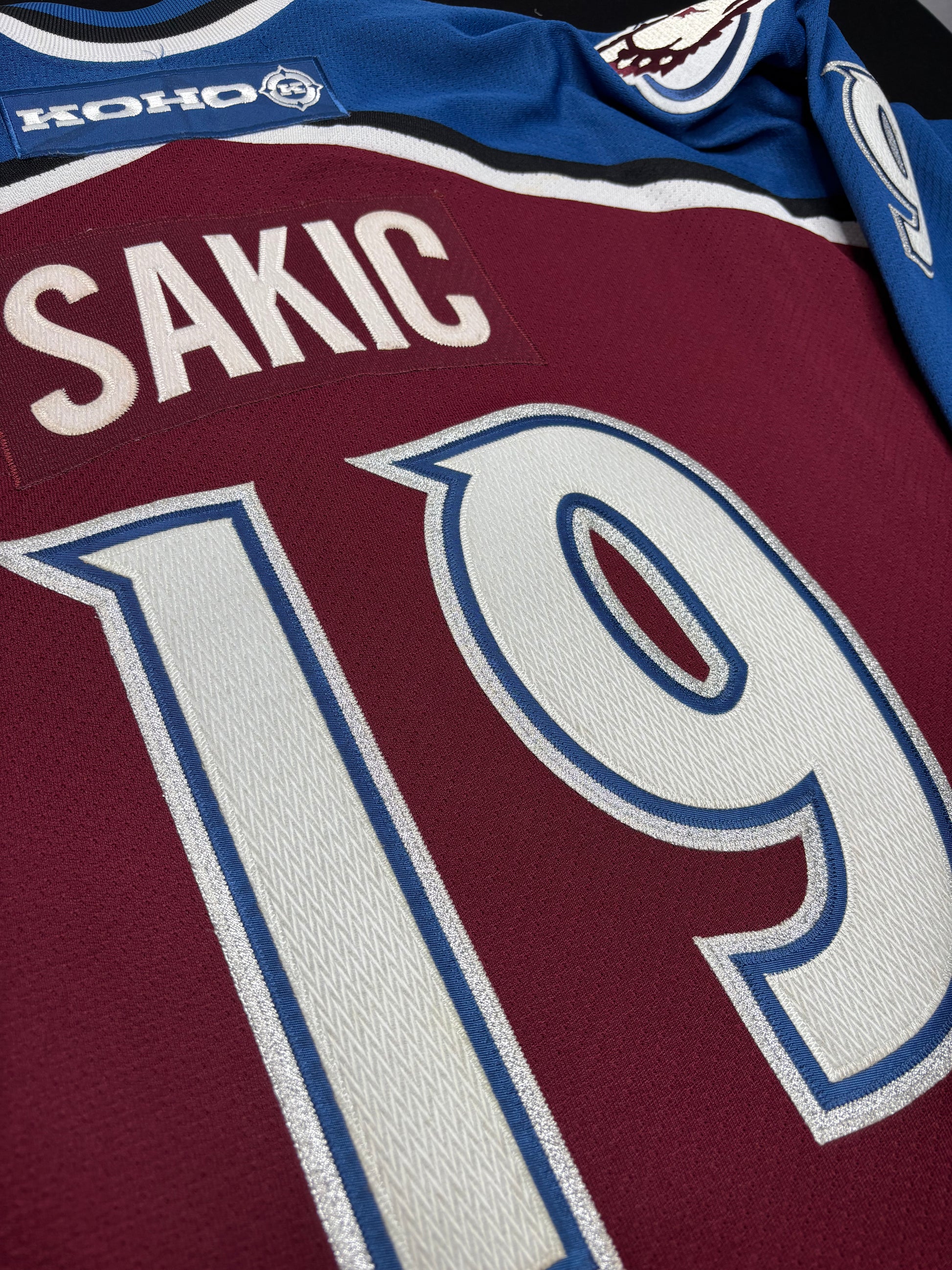 Vintage Colorado Avalanche Joe Sakic Koho Jersey Size: XXL