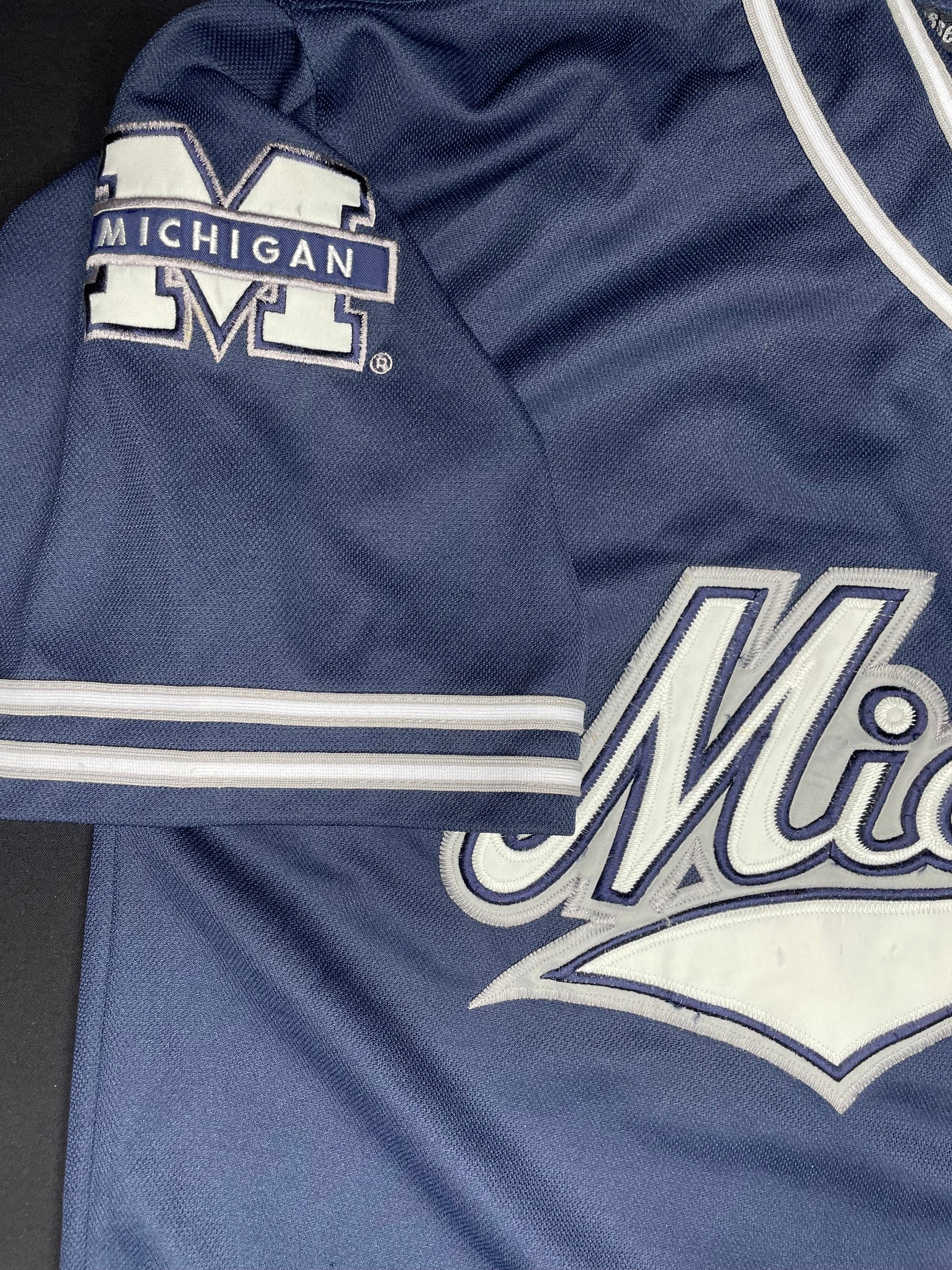 Michigan Wolverines Colosseum Athletics NCAA Baseball Jersey Size: XL