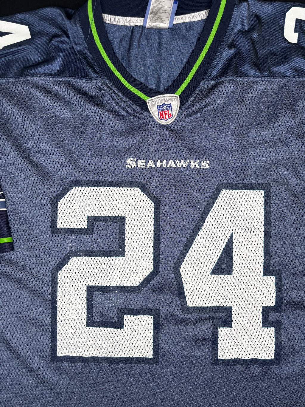 Seattle Seahawks Deon Grant Reebok Football Jersey Size: XL