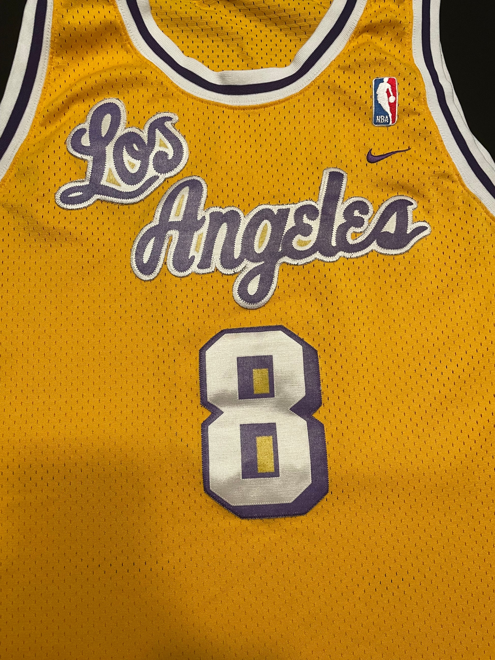 Los Angeles Lakers Kobe Bryant Nike Rewind Basketball Jersey Size:XL