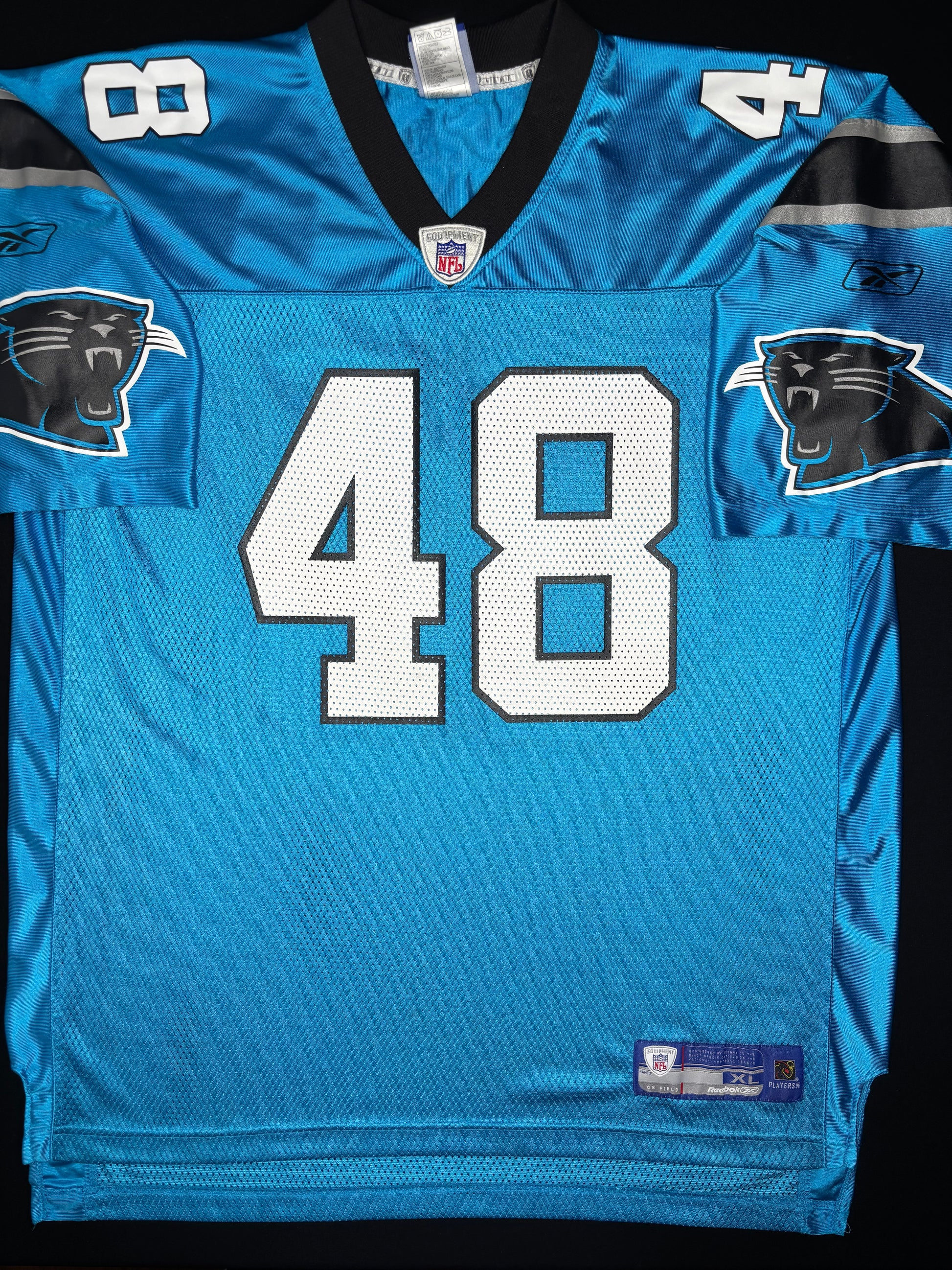 Carolina Panthers Stephan Davis Reebok Football Jersey Size: XL