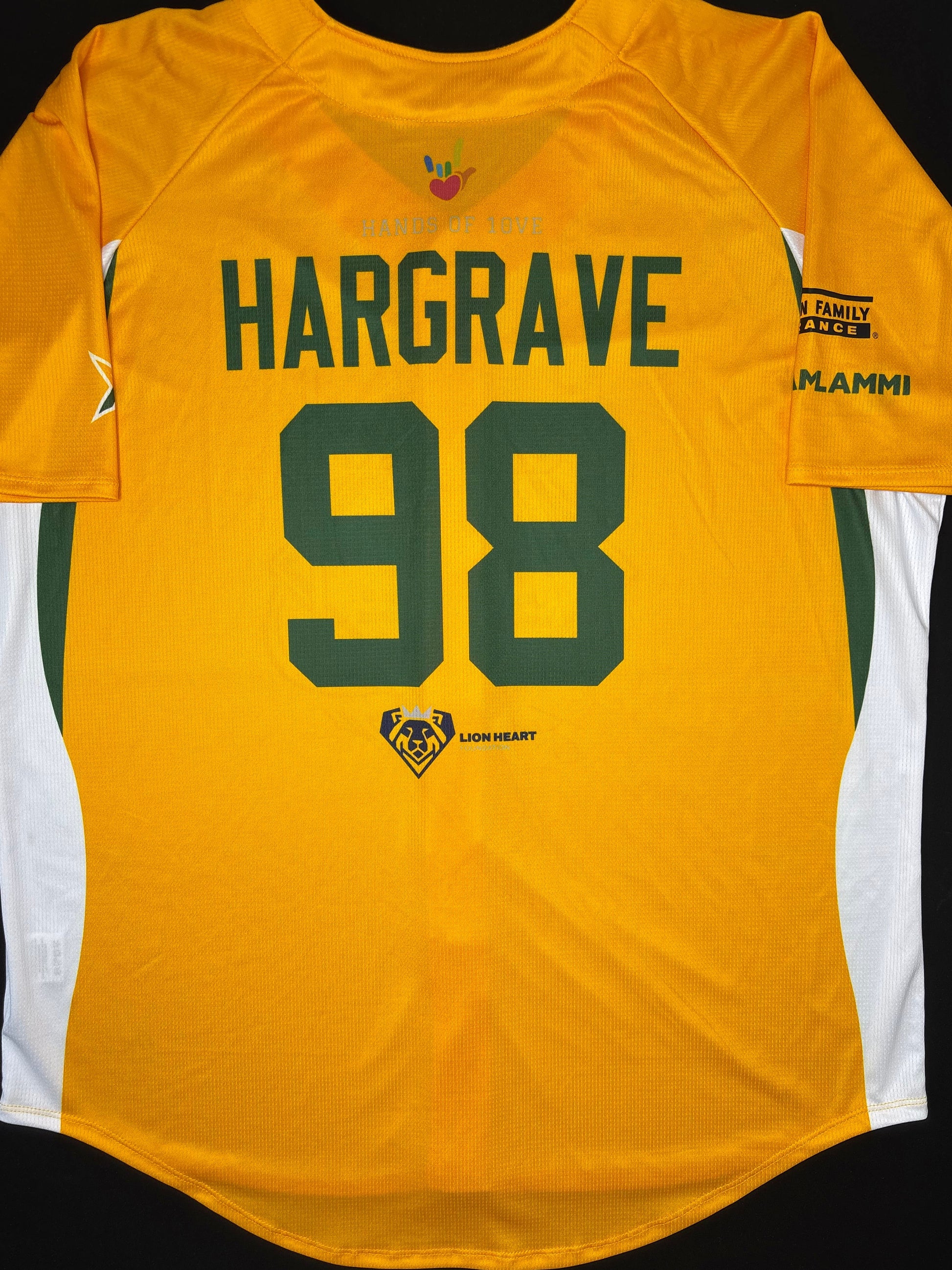 Green Bay Packers Javon Hargrave Team Issued Charity Softball Game Jersey Size: 3XL
