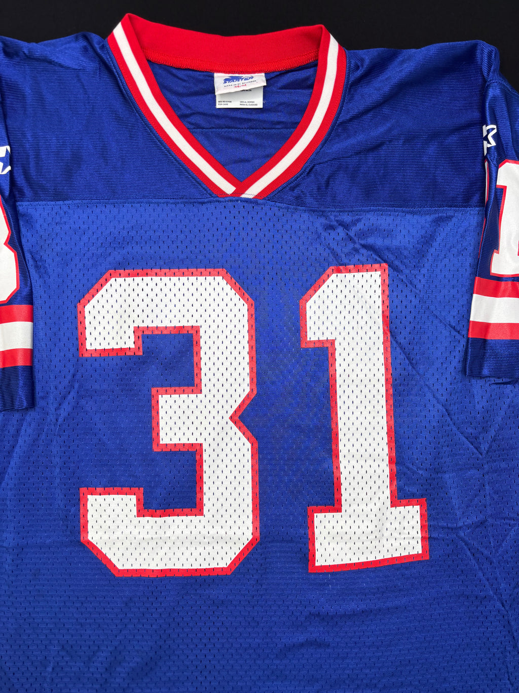 New York Giants Jason Sehorn Starter Football Jersey Size: 46