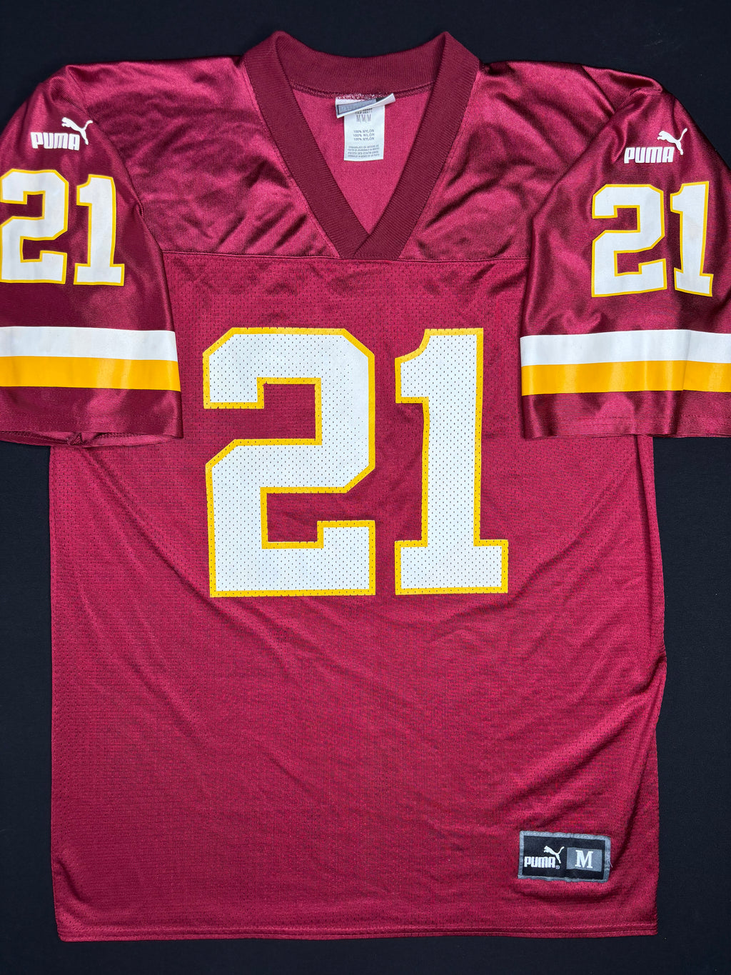 Washington Redskins Deion Sanders Puma Football Jersey Size: Medium