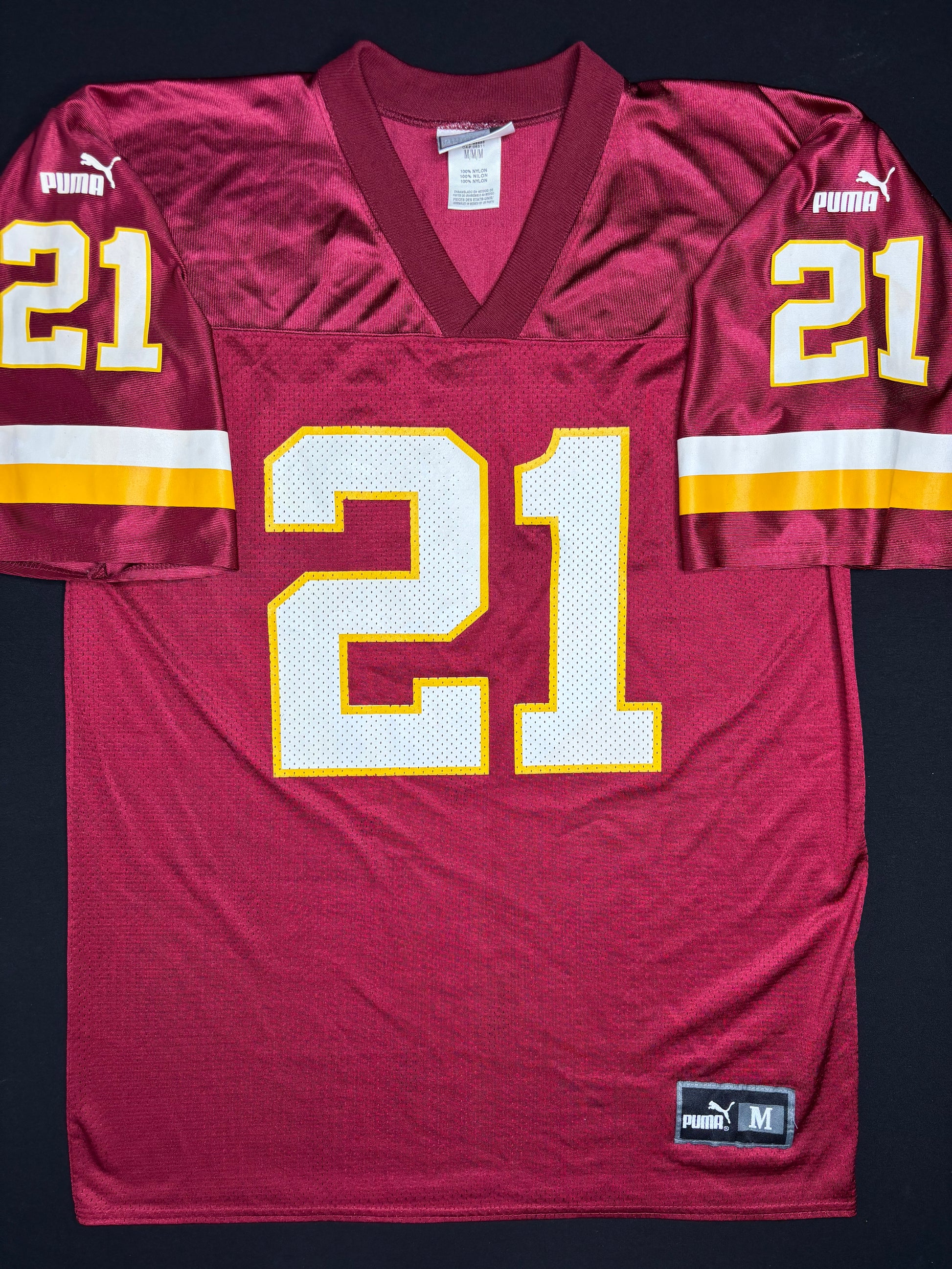 Washington Redskins Deion Sanders Puma Football Jersey Size: Medium