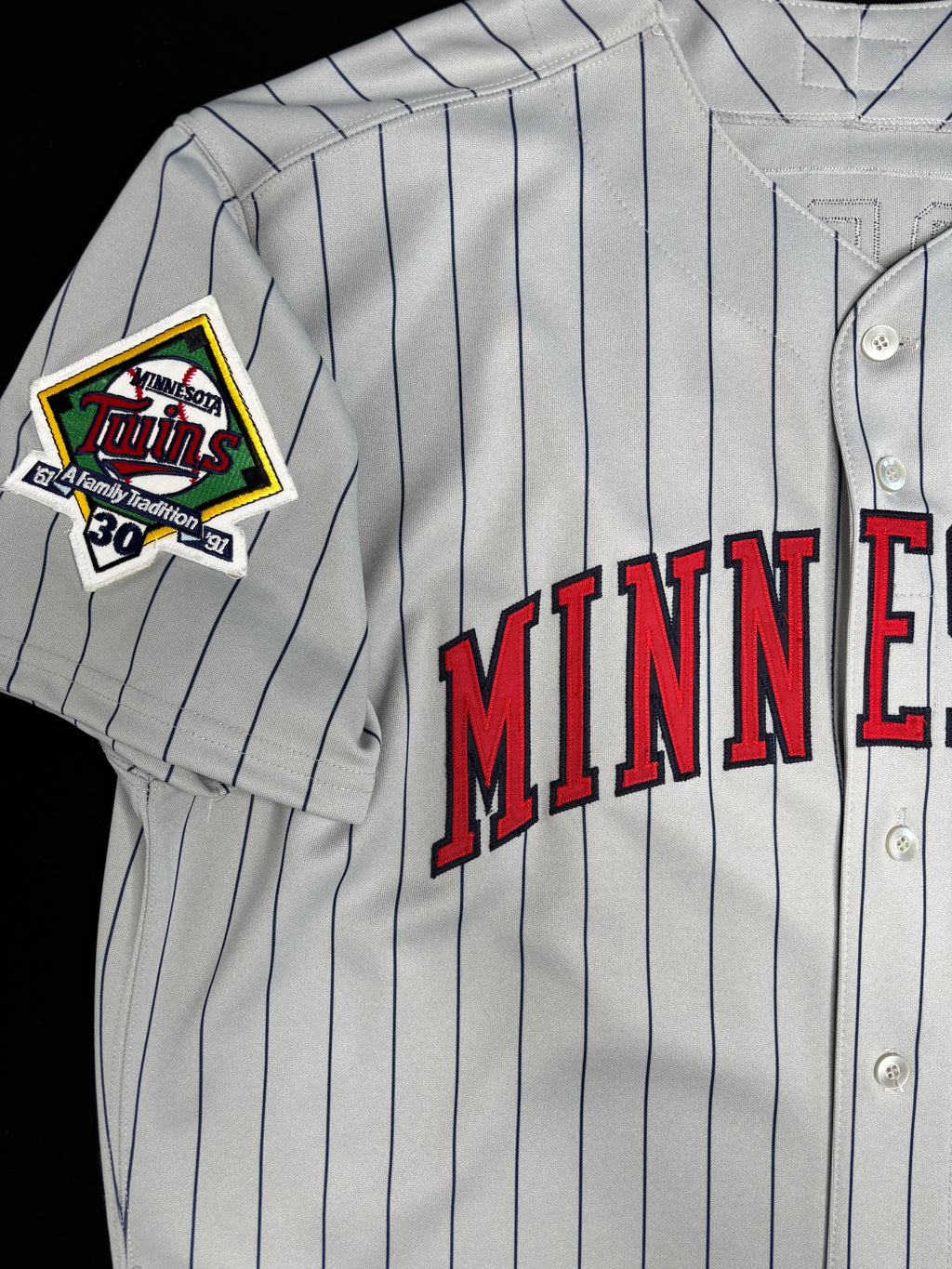 Minnesota Twins Kent Hrbek Authentic Majestic Baseball Jersey Size: 52