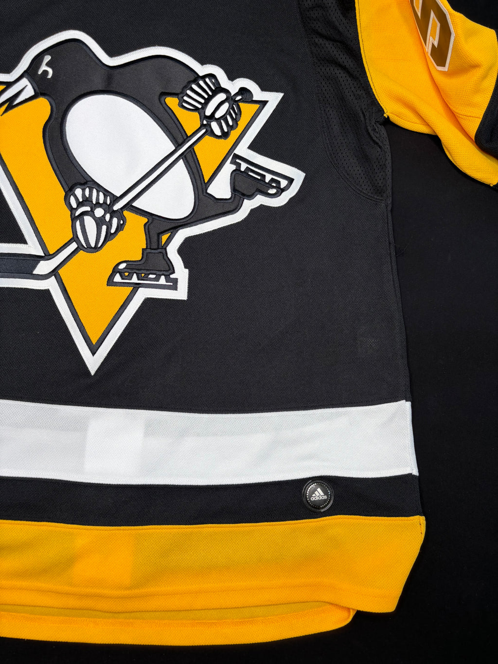 Pittsburgh Penguins Kris Letang Authentic Adidas Hockey Jersey Size: 50