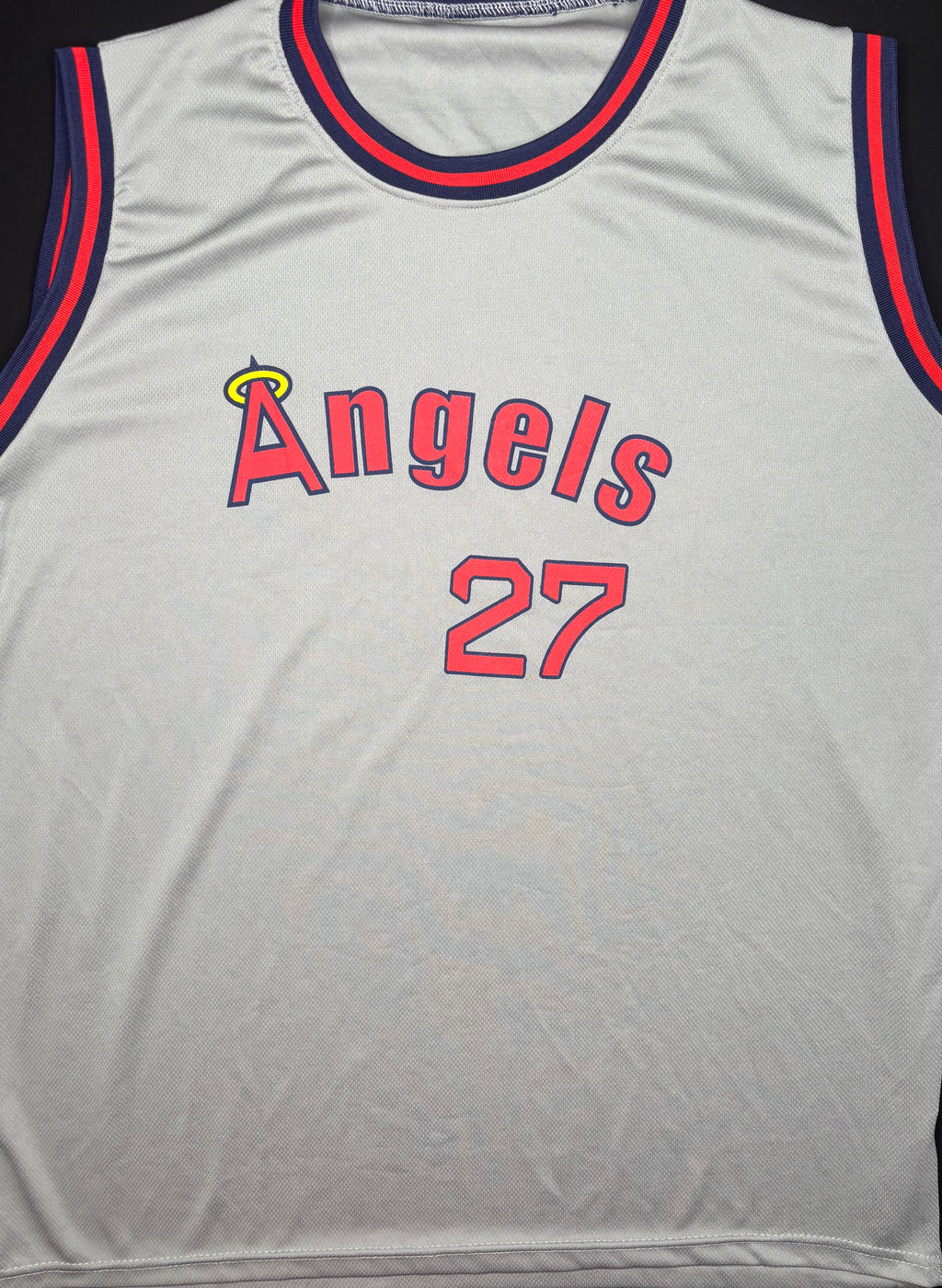 SGA Los Angeles Angels Mike Trout Basketball Jersey Size: XL