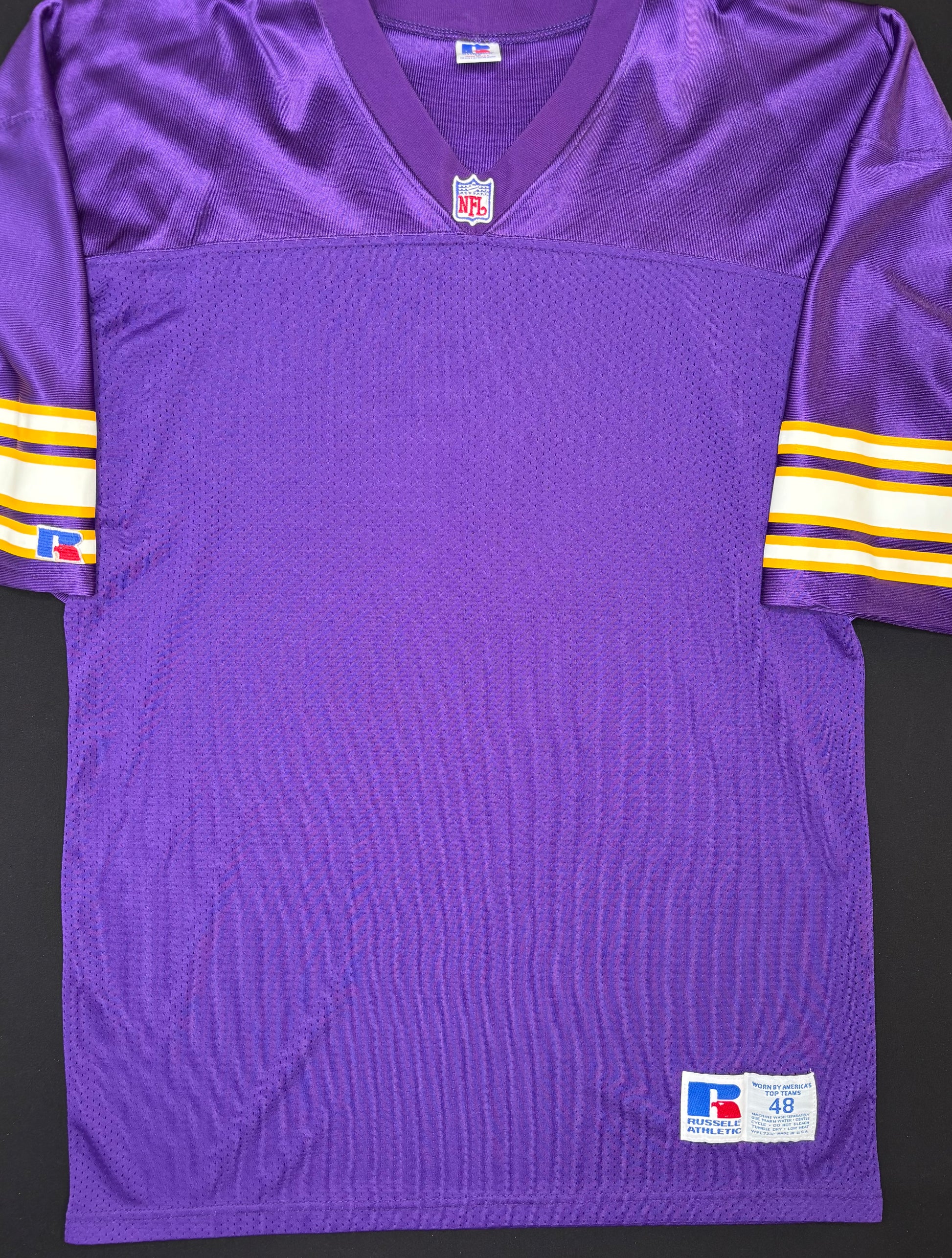Minnesota Vikings Blank Russell Football Jersey Size: 48