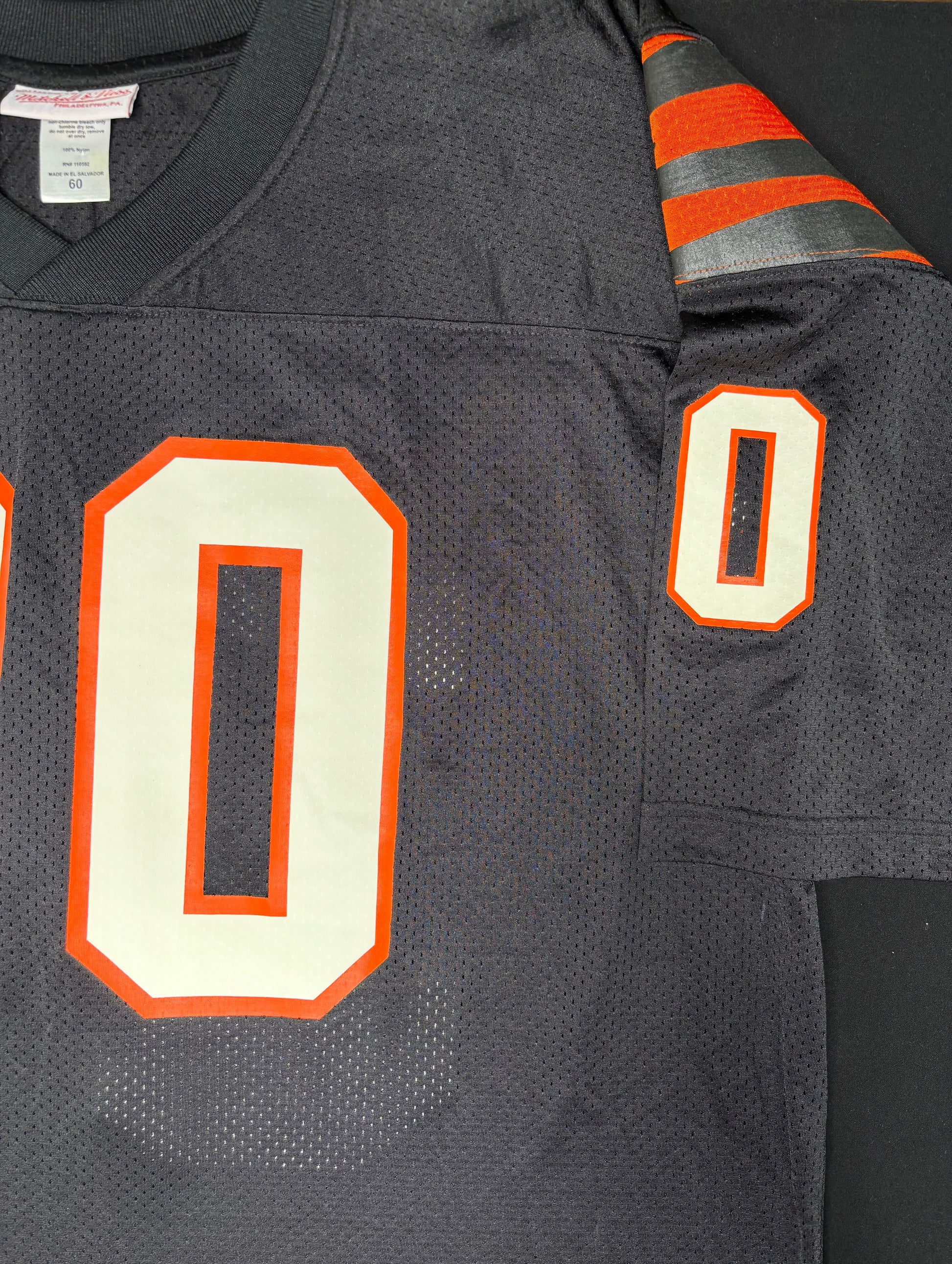 Cincinnati Bengals Icky Woods 1988 Mitchell & Ness Authentic Football Jersey Size: 60