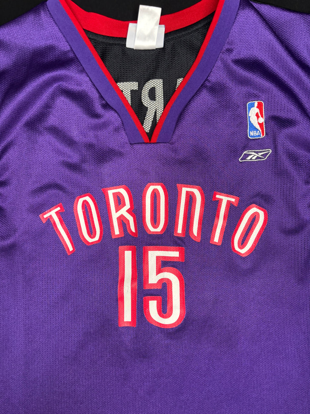 Toronto Raptors Vince Carter Reebok Basketball Jersey Size: XL