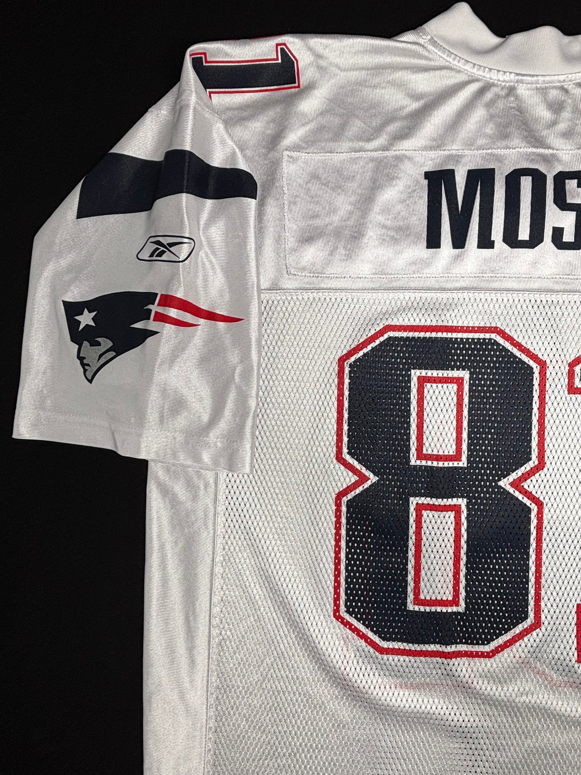 New England Patriots Randy Moss Reebok Football Jersey Size: XL