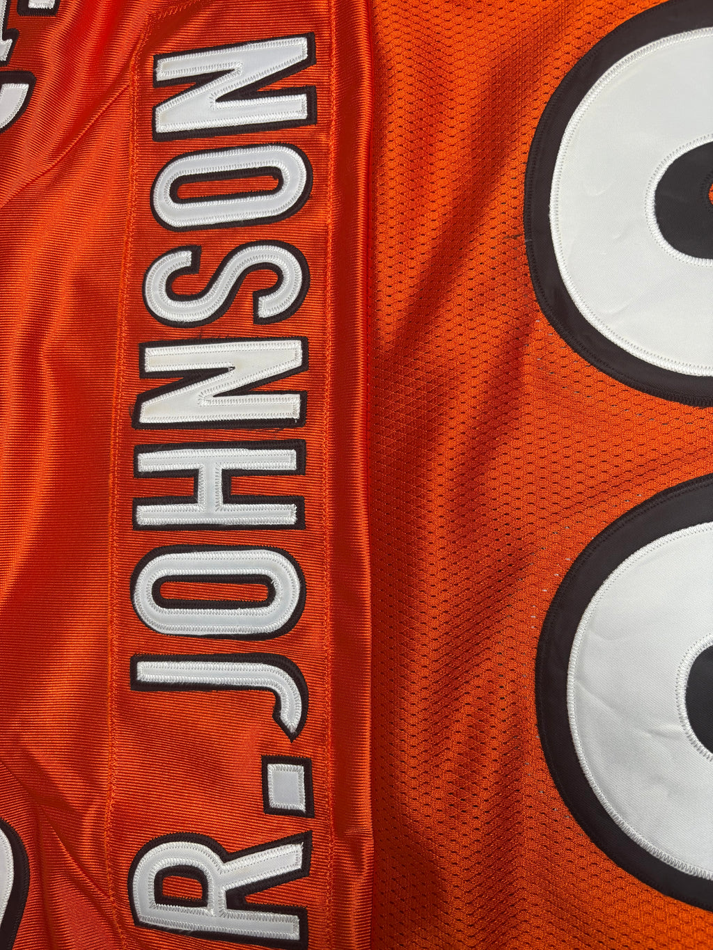 Cincinnati Bengals Rudi Johnson Authentic Reebok Football Jersey Size: 52