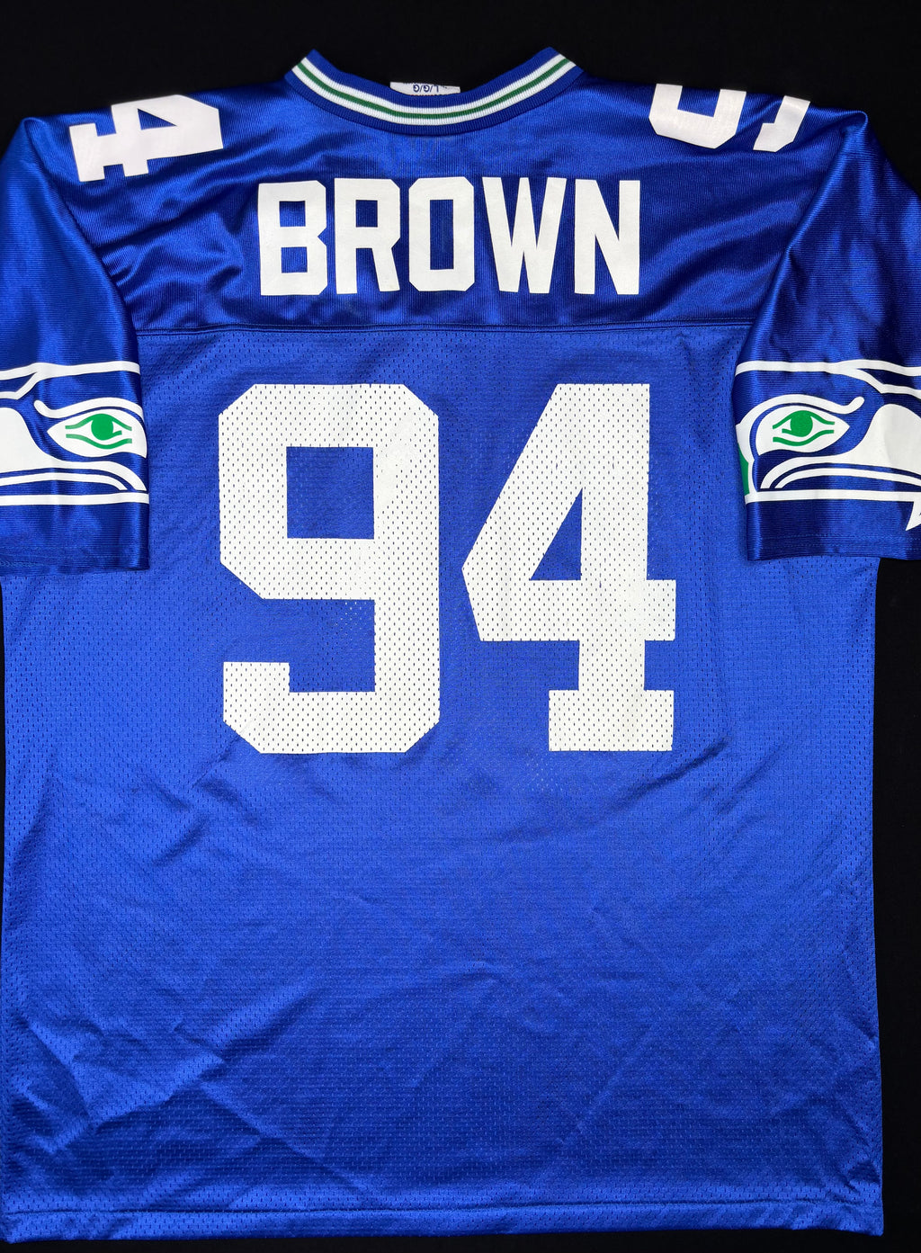 Seattle Seahawks Chad Brown Logo Athletic Football Jersey Size: Large