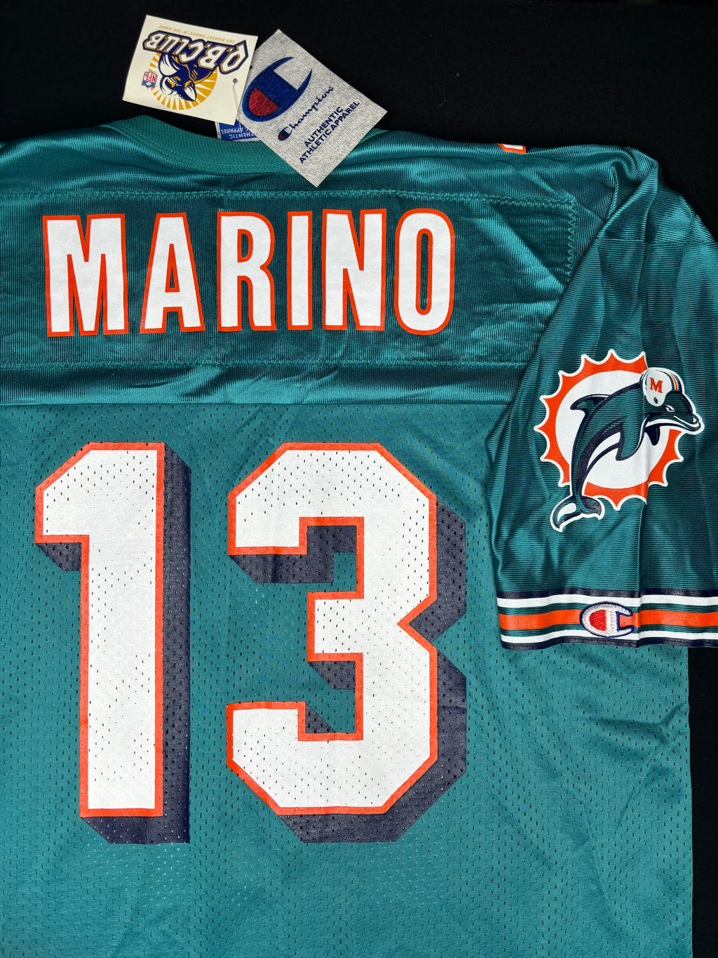 NWT Vintage Miami Dolphins Dan Marino Champion Football Jersey Size: 44