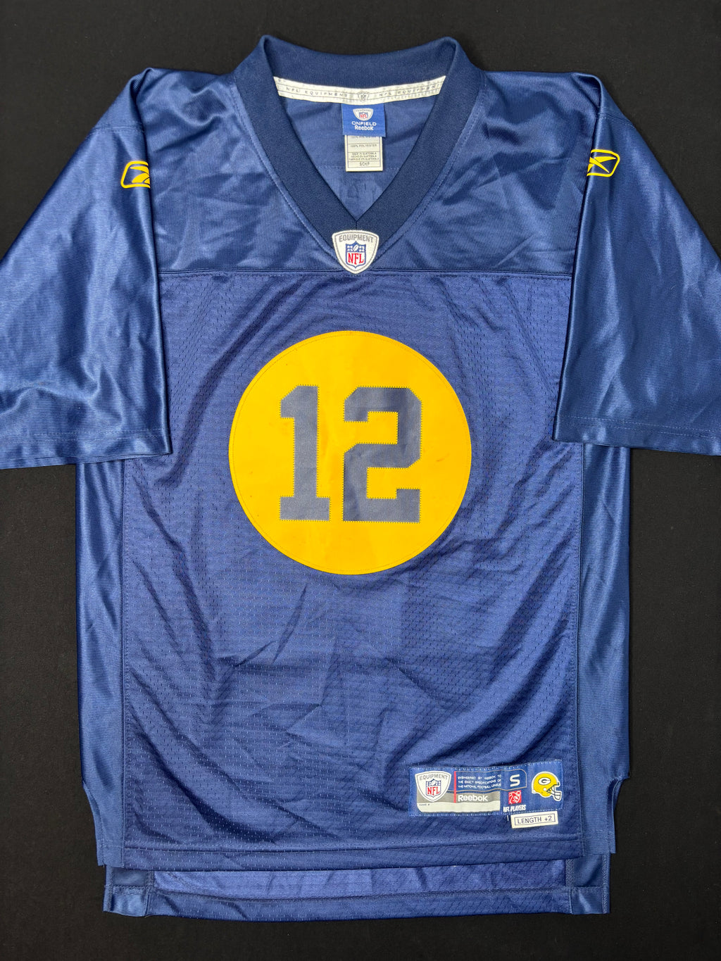 Green Bay Packers Aaron Rodgers Acme Reebok Premier Football Jersey Size: Small