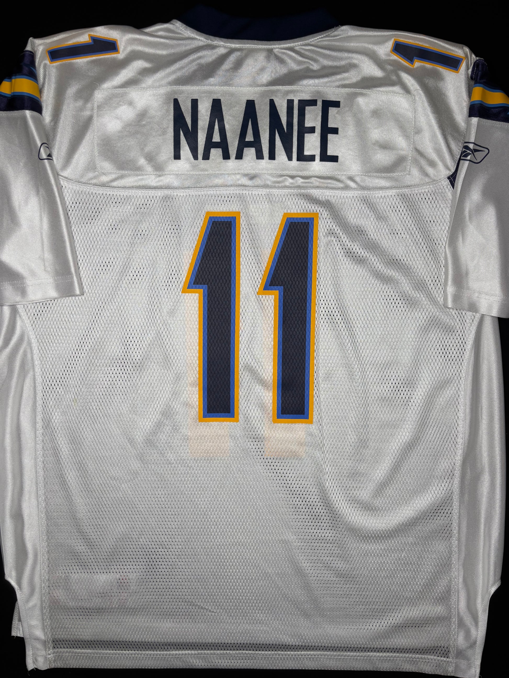 San Diego Chargers Legedu Naanee Reebok Football Jersey Size: XL