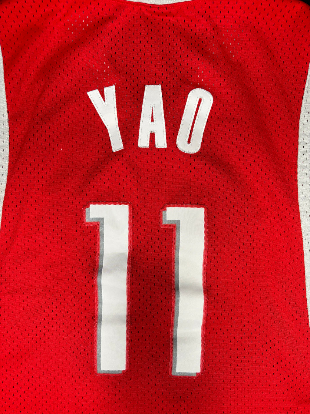 Vintage Houston Rockets Yao Ming Nike Swingman Basketball Jersey Size: Large