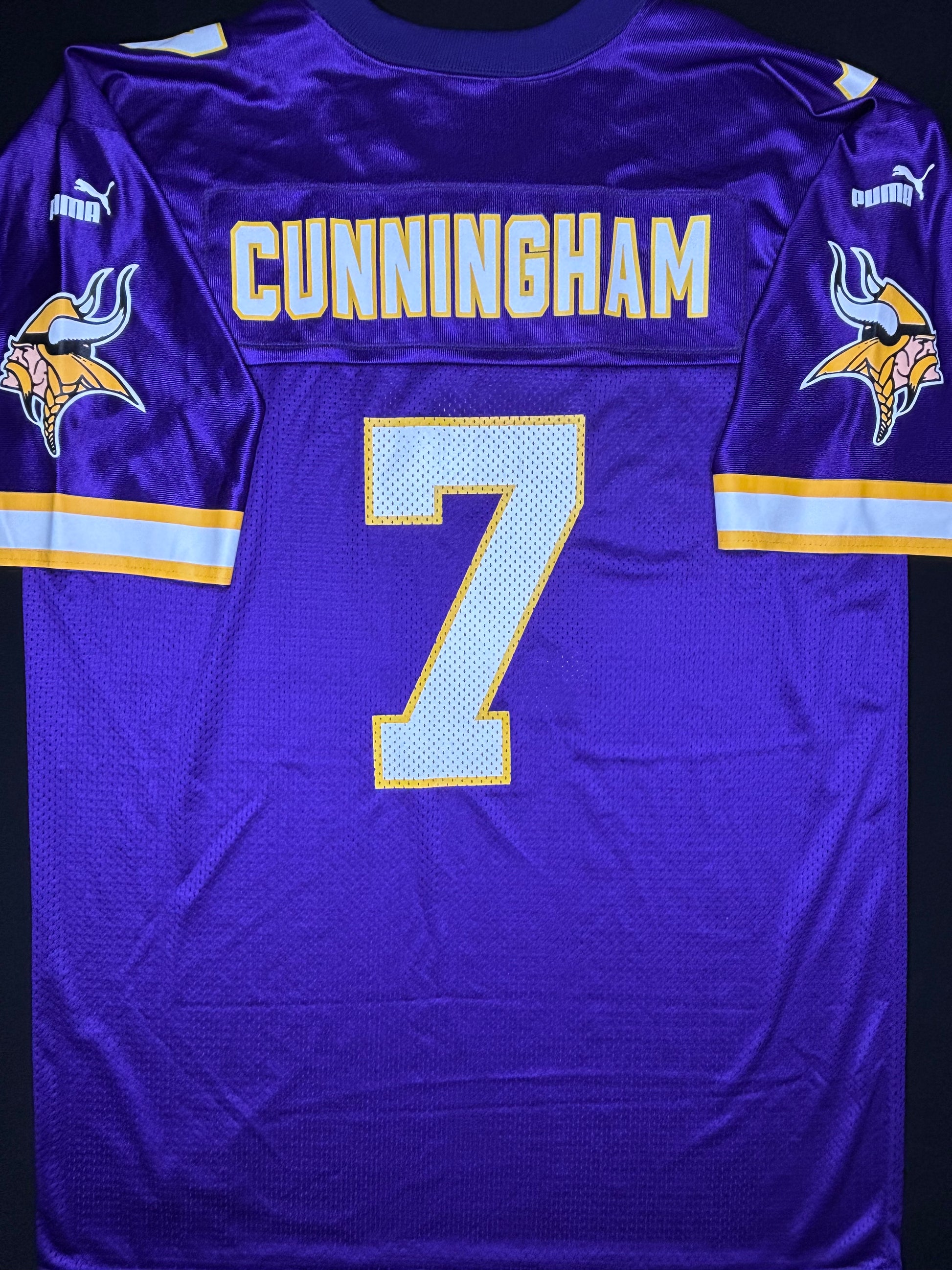 Minnesota Vikings Randall Cunningham Puma Football Jersey Size: Large