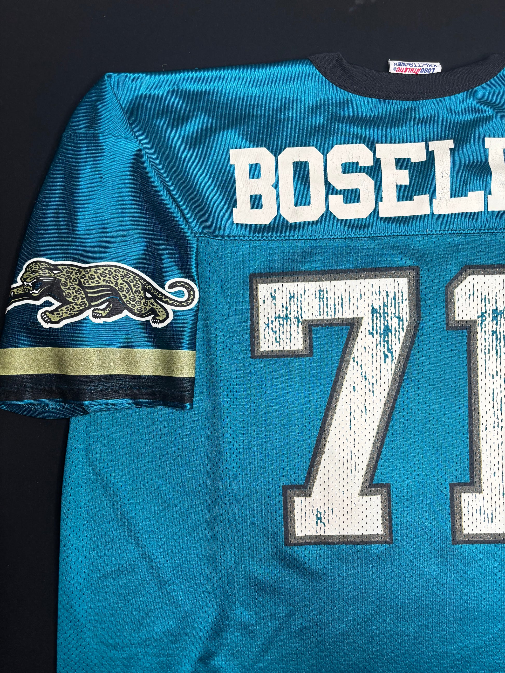 Vintage Jacksonville Jaguars Tony Boselli Logo Athletic Football Jersey Size: XXL