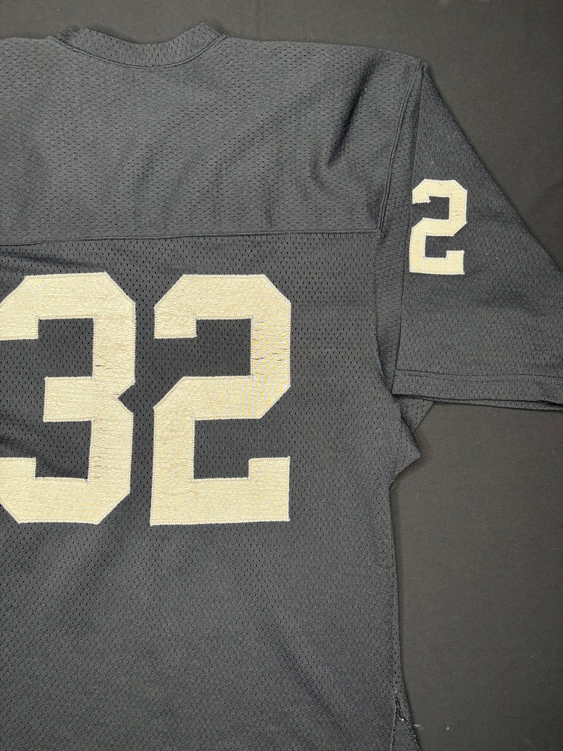 Vintage Los Angeles Raiders Marcus Allen Sand Knit Football Jersey Size: Large