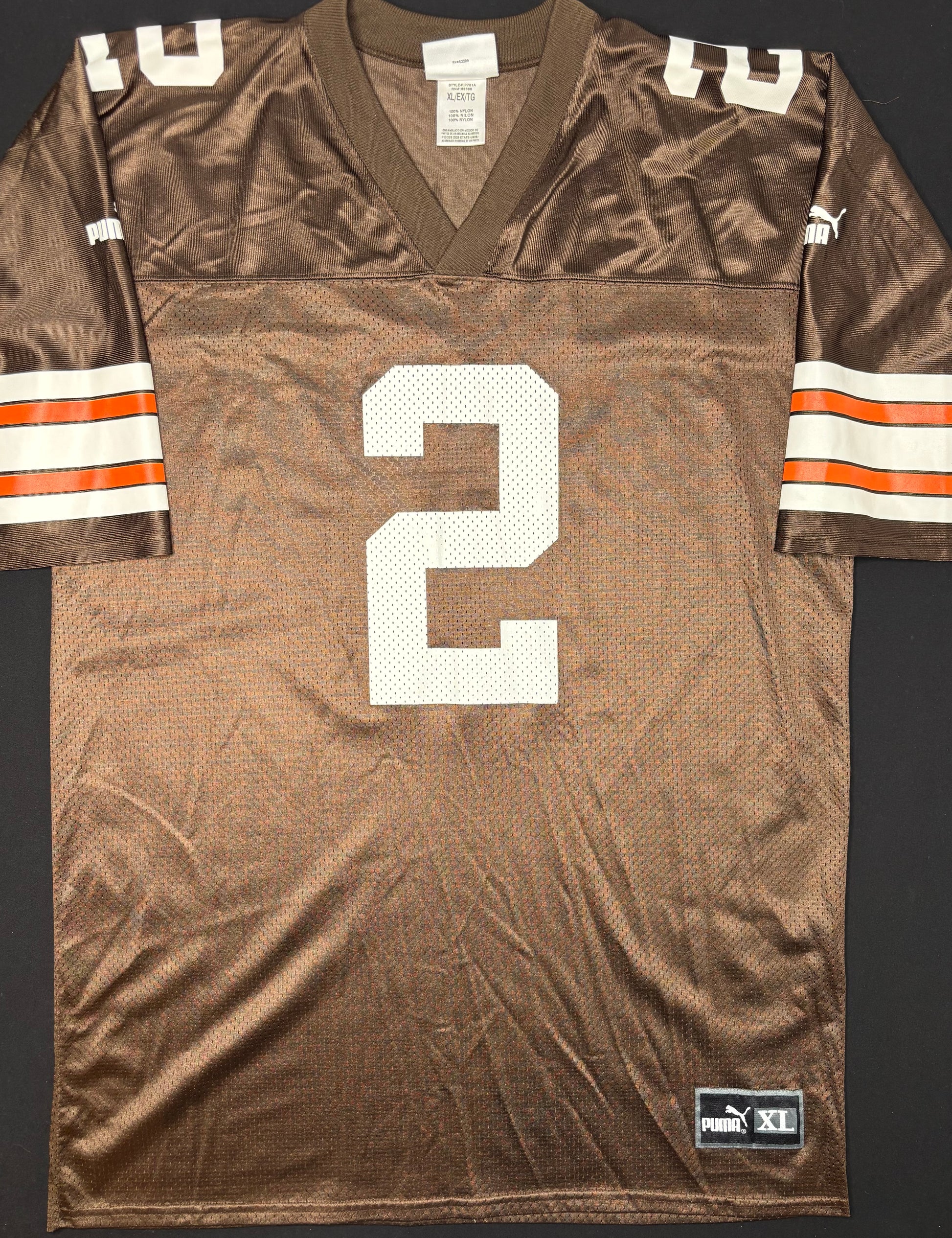 Cleveland Browns Tim Couch Puma Football Jersey Size: XL