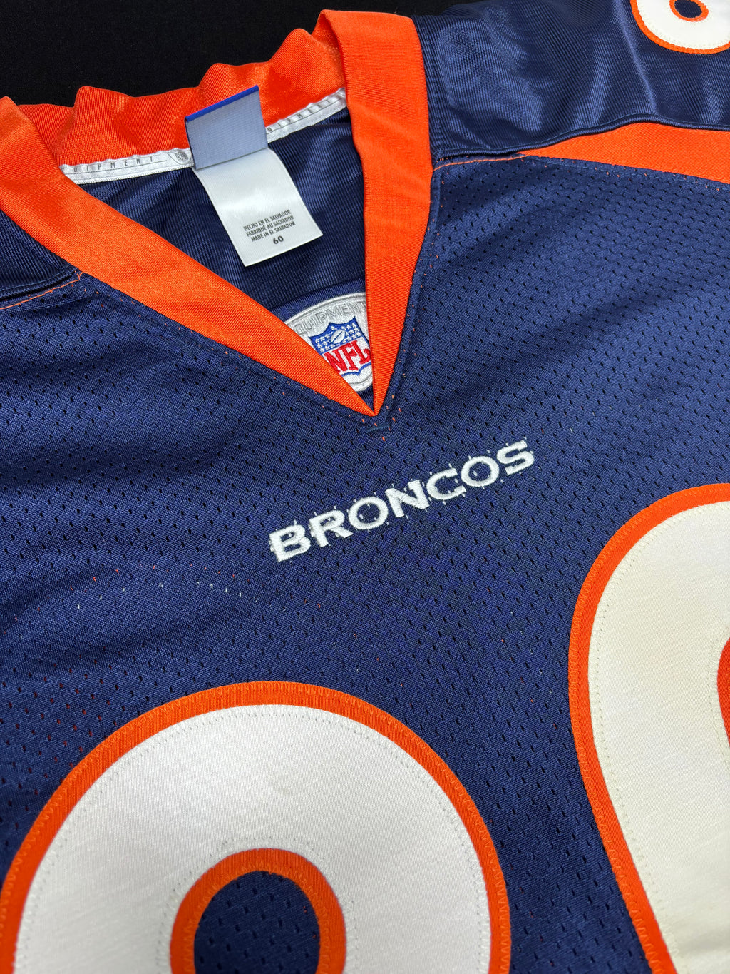 Denver Broncos Rod Smith Reebok Authentic Football Jersey Size: 60