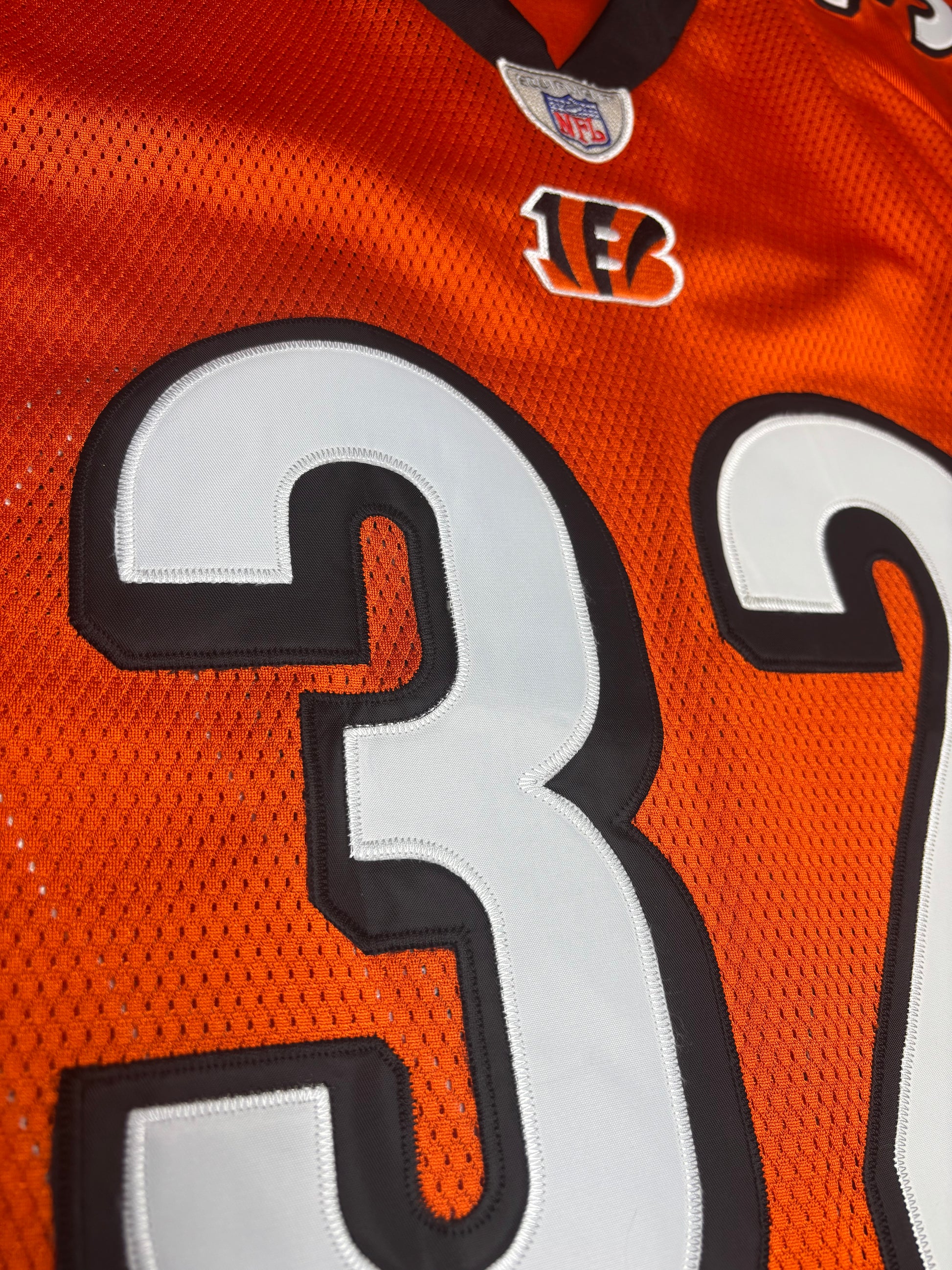 Cincinnati Bengals Rudi Johnson Authentic Reebok Football Jersey Size: 52