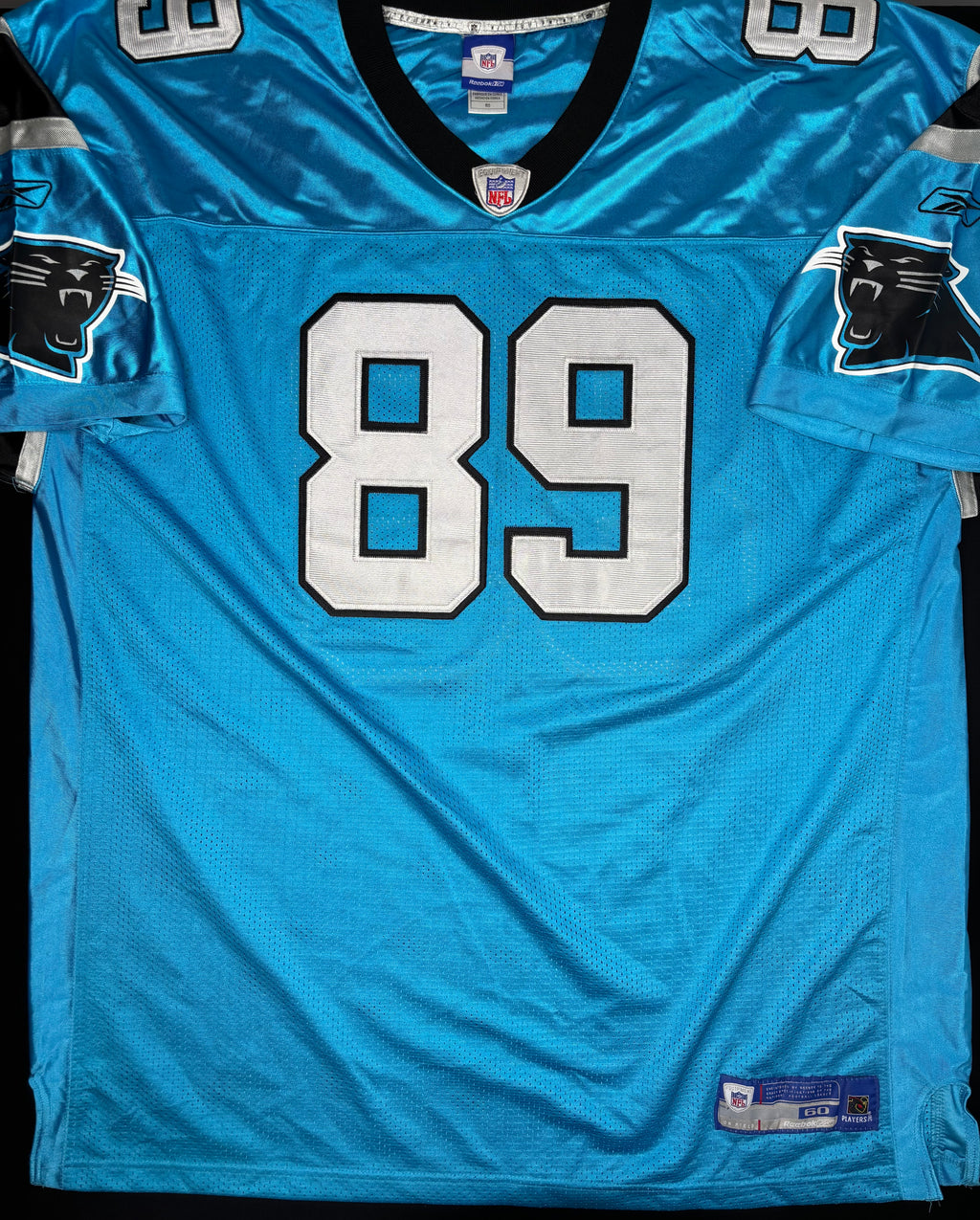 Carolina Panthers Steve Smith Football Jersey Size: 60