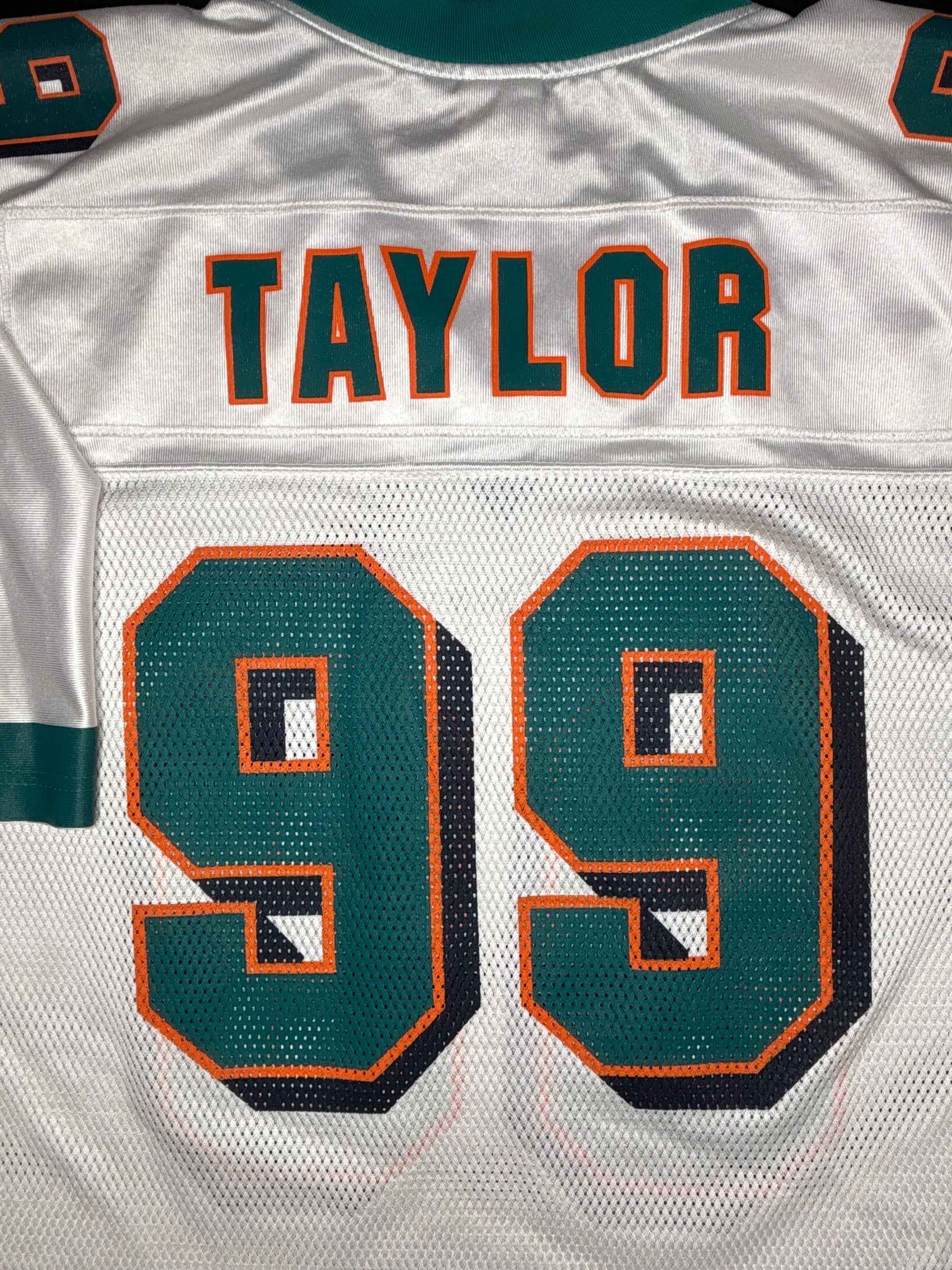 Miami Dolphins Jason Taylor Reebok Football Jersey Size: XL
