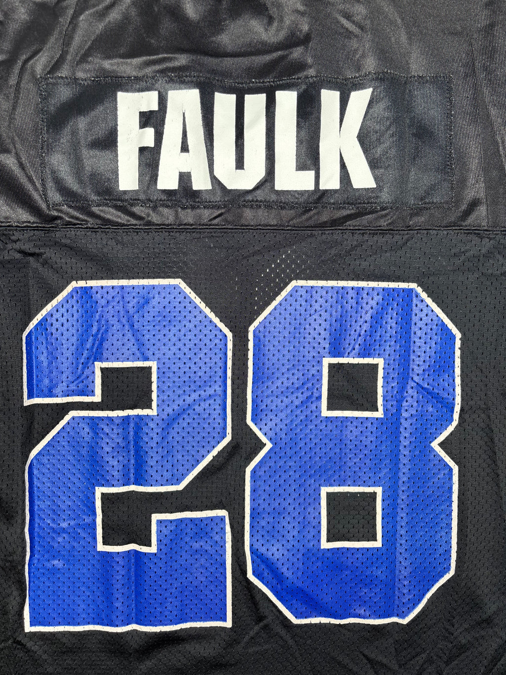 Indianapolis Colts Marshall Faulk Alt Black Starter Football Jersey Size: 52
