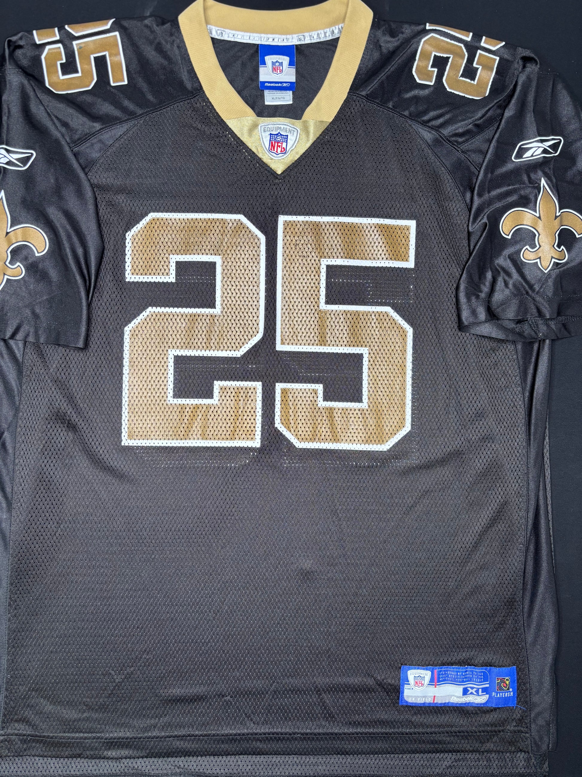 New Orleans Saints Reggie Bush Reebok Football Jersey Size: XL