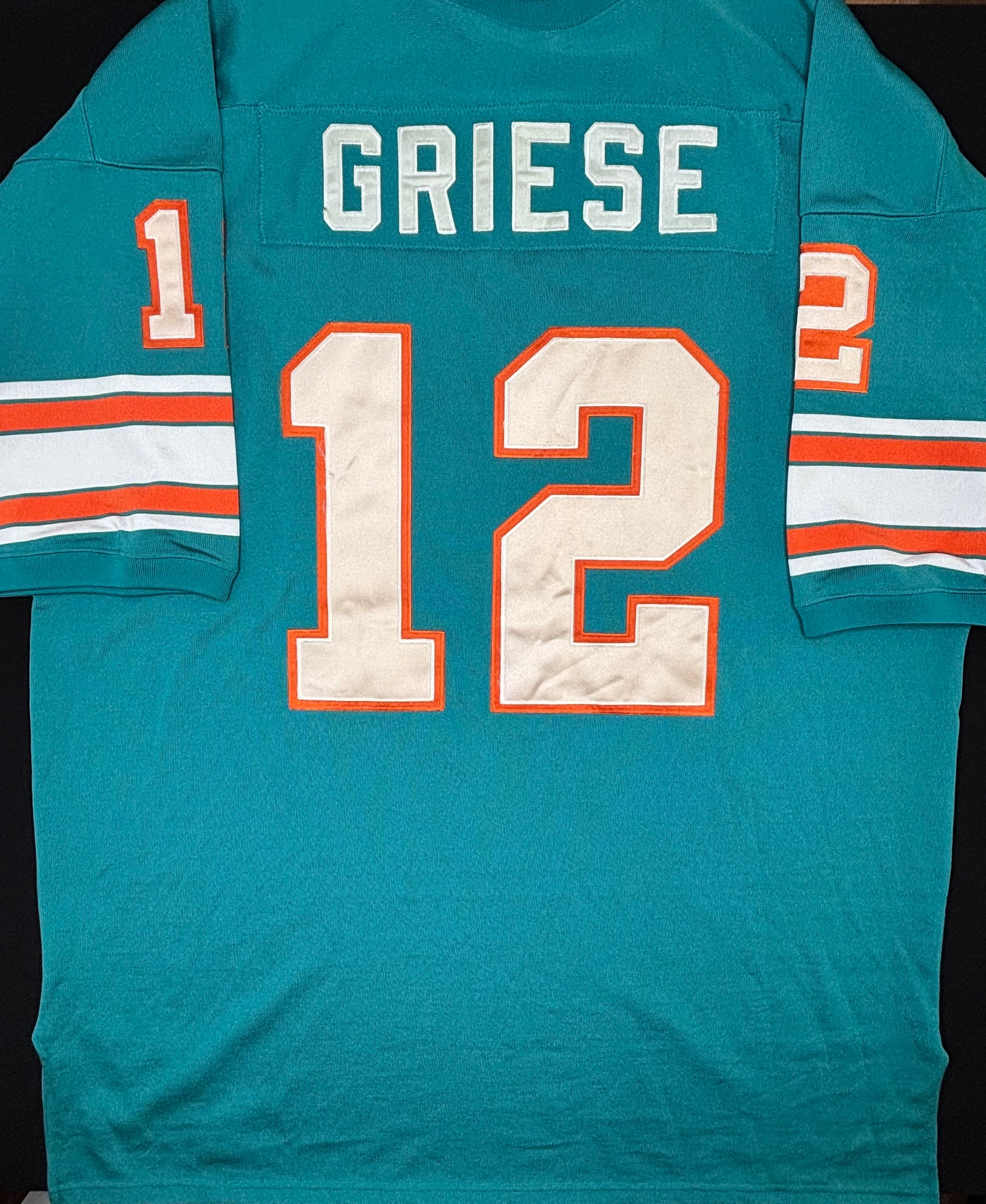 Miami Dolphins Bob Griese 67’ Mitchell & Ness Authentic Football Jersey Size: 4XL