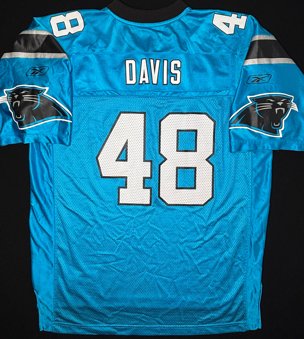 Carolina Panthers Stephan Davis Reebok Football Jersey Size: XL