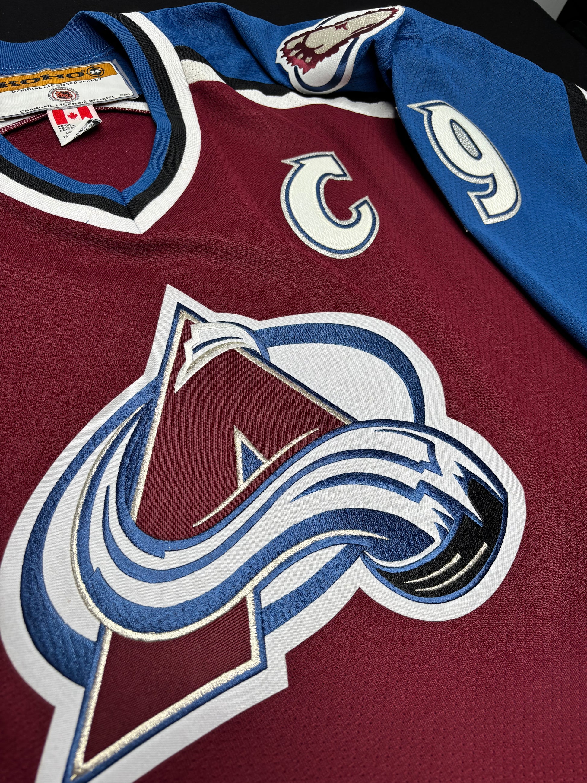 Vintage Colorado Avalanche Joe Sakic Koho Jersey Size: XXL