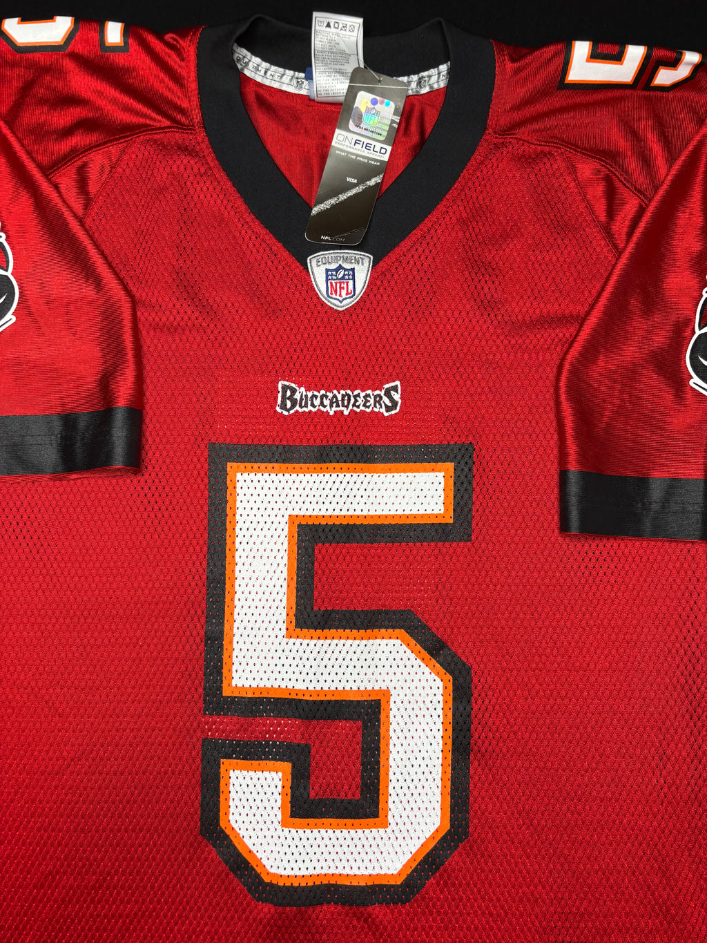 NWT Tampa Bay Buccaneers Josh Freeman Reebok Football Jersey Size: Medium