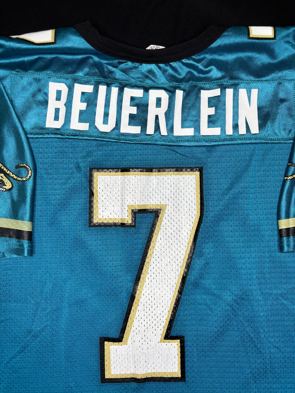 Jacksonville Jaguars Steve Beuerlein Wilson Football Jersey Size: XXL