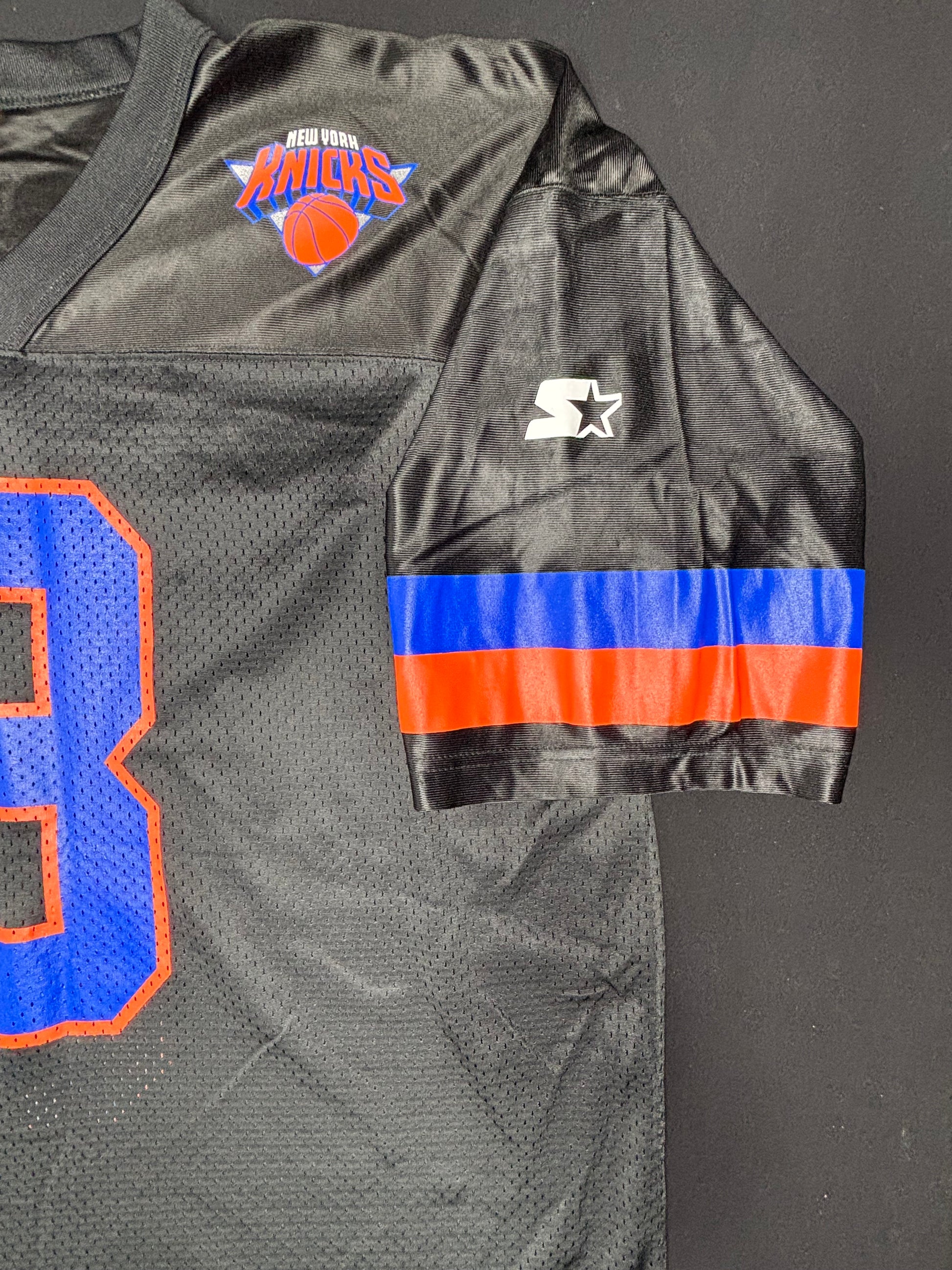 New York Knicks John Starks Starter Football Jersey Size: 54