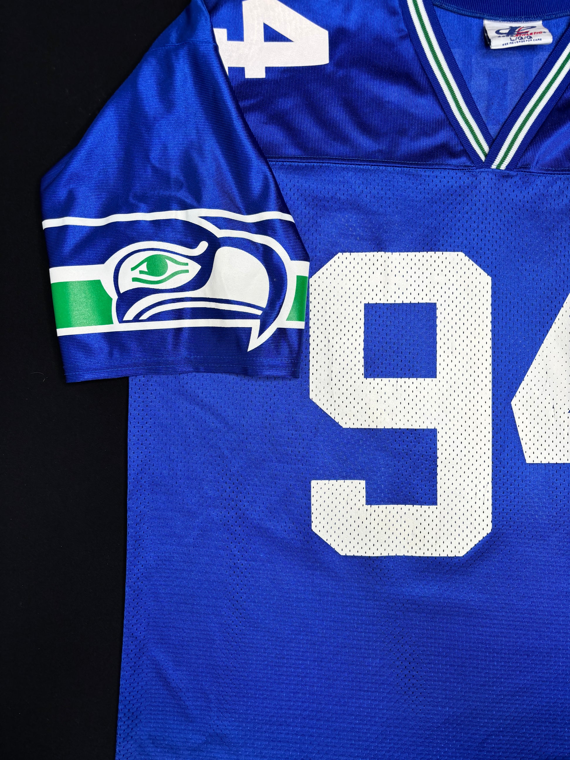 Seattle Seahawks Chad Brown Logo Athletic Football Jersey Size: Large