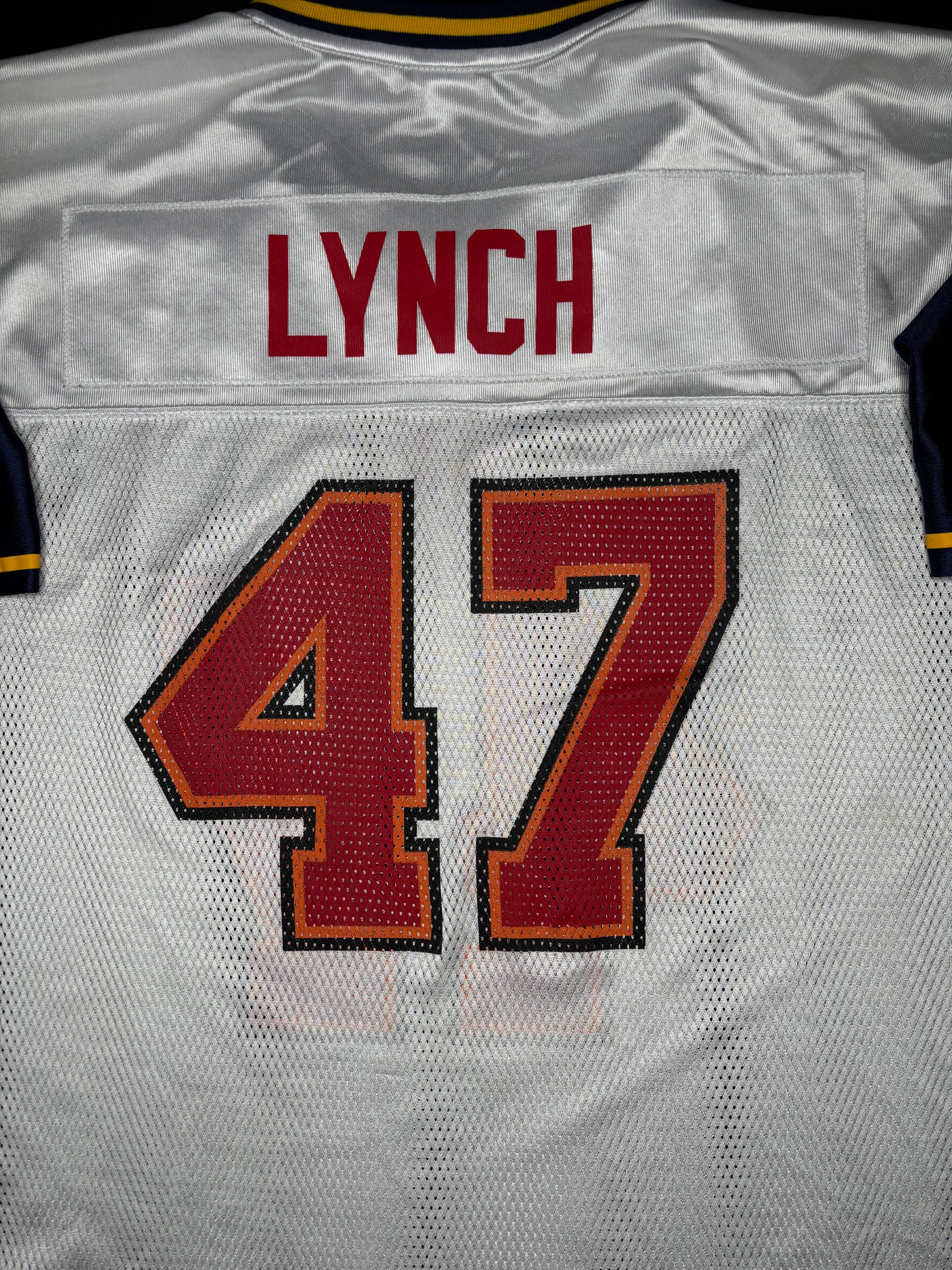 Tampa Bay Buccaneers John Lynch Super Bowl 37 Reebok Football Jersey Size: XL