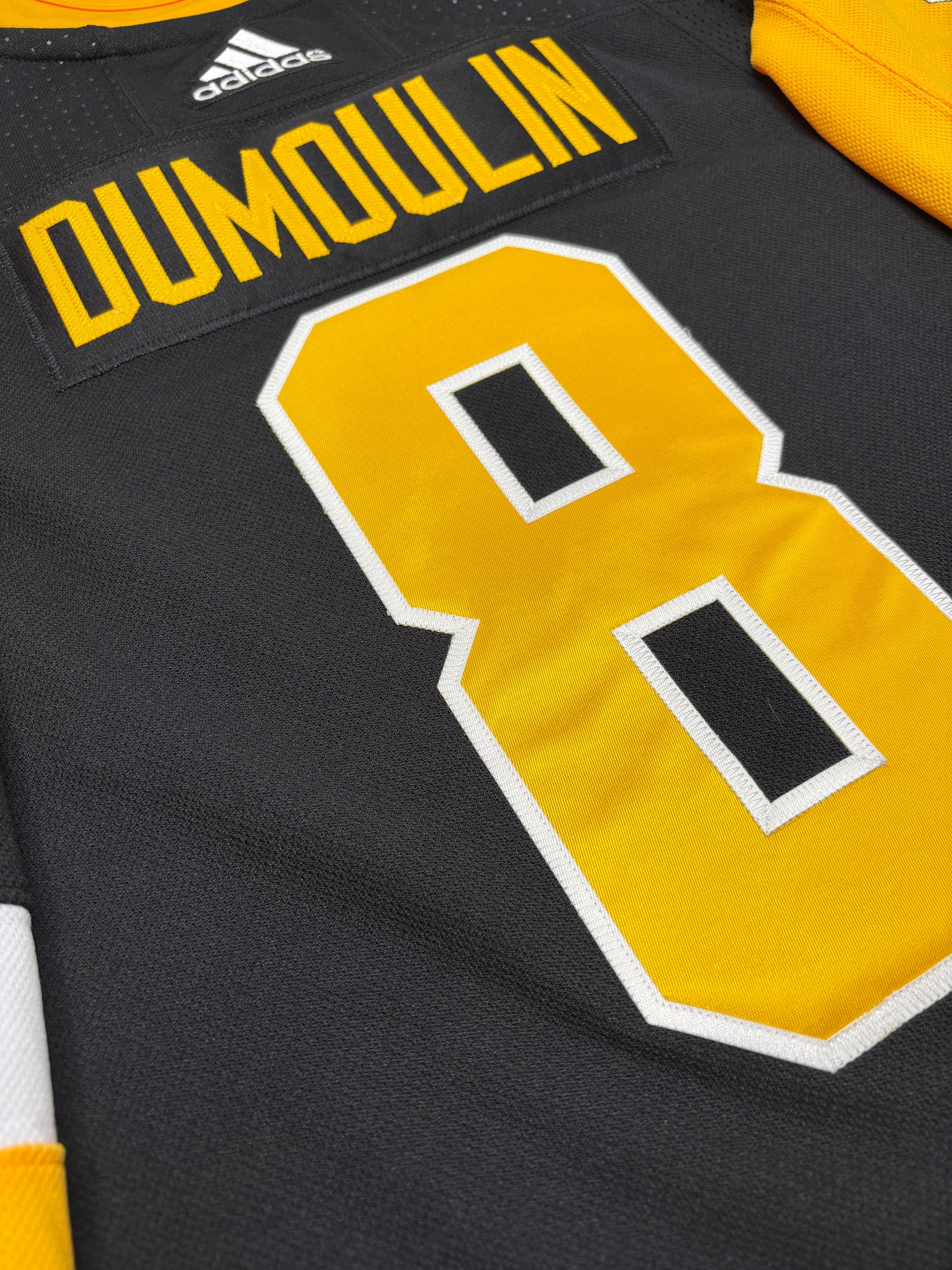 NWT Pittsburgh Penguins Brian Dumoulin Authentic Adidas Hockey Jersey Size: 46