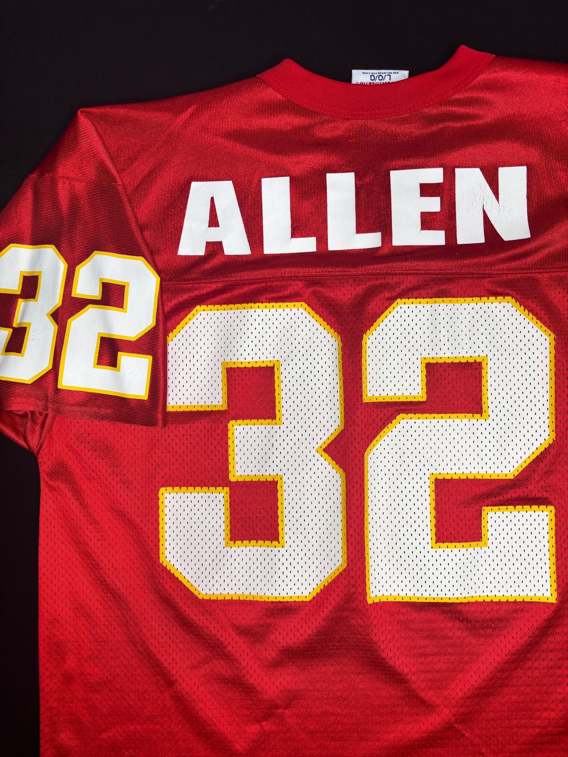 Vintage Kansas City Chiefs Marcus Allen Logo Athletic Football Jersey Size: Large